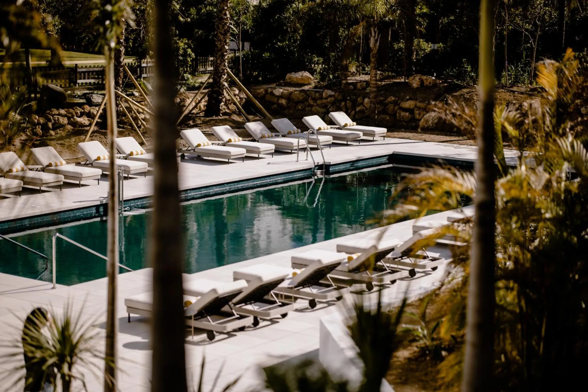 Pool view in THE FLAG HOTEL Marbella, Estepona Adult Recommended