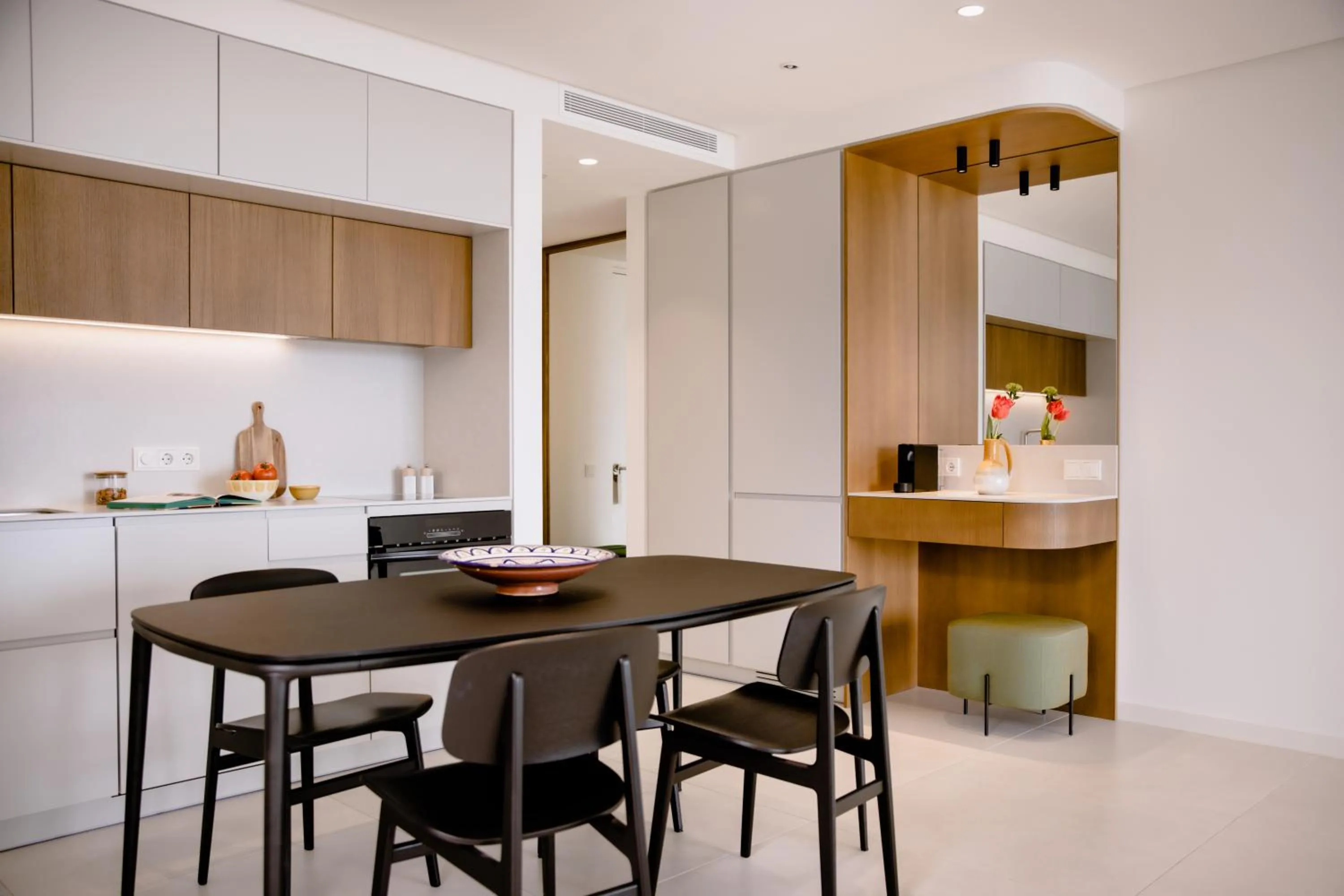 Kitchen or kitchenette in THE FLAG HOTEL Marbella, Estepona Adult Recommended