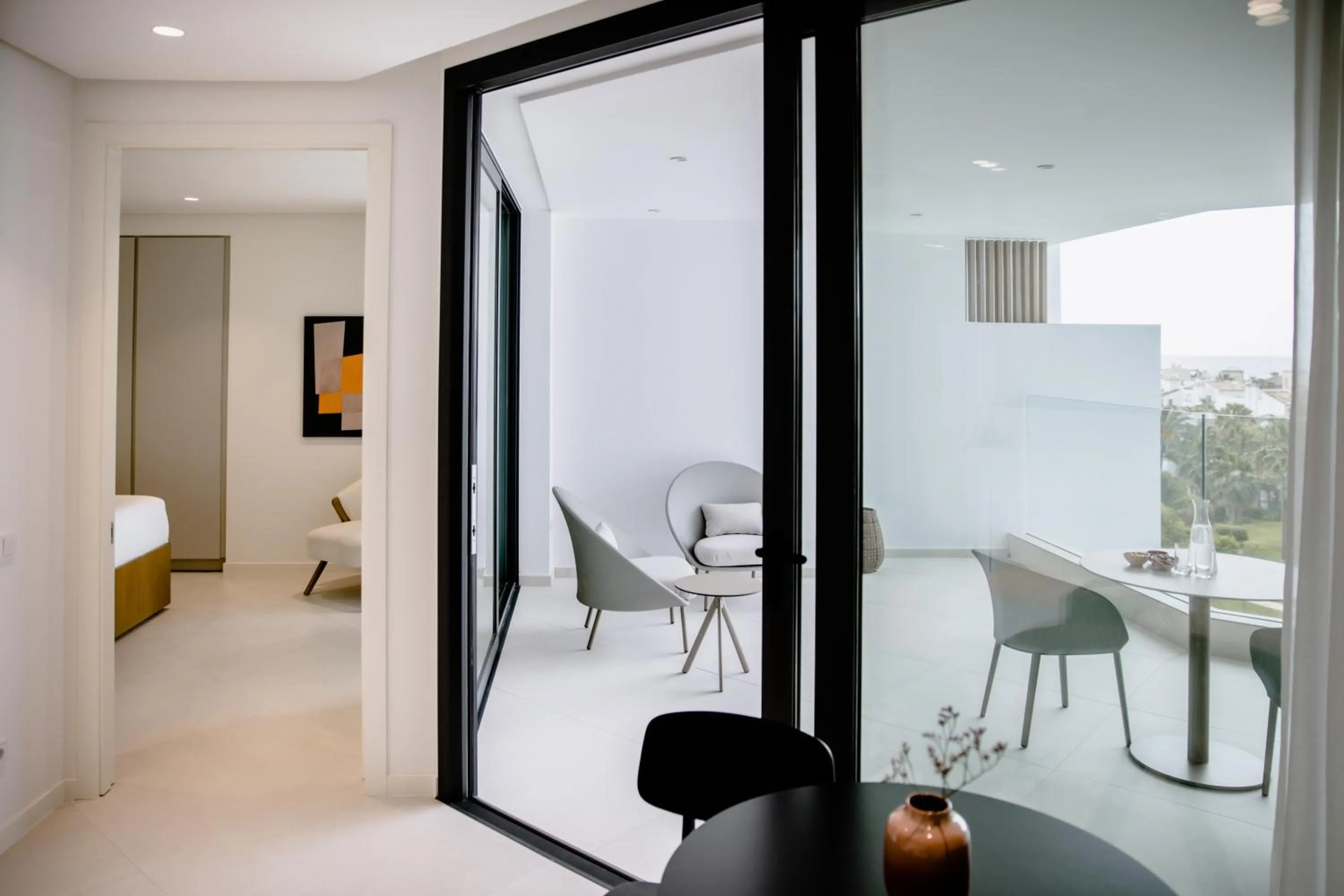 Seating area in THE FLAG HOTEL Marbella, Estepona Adult Recommended