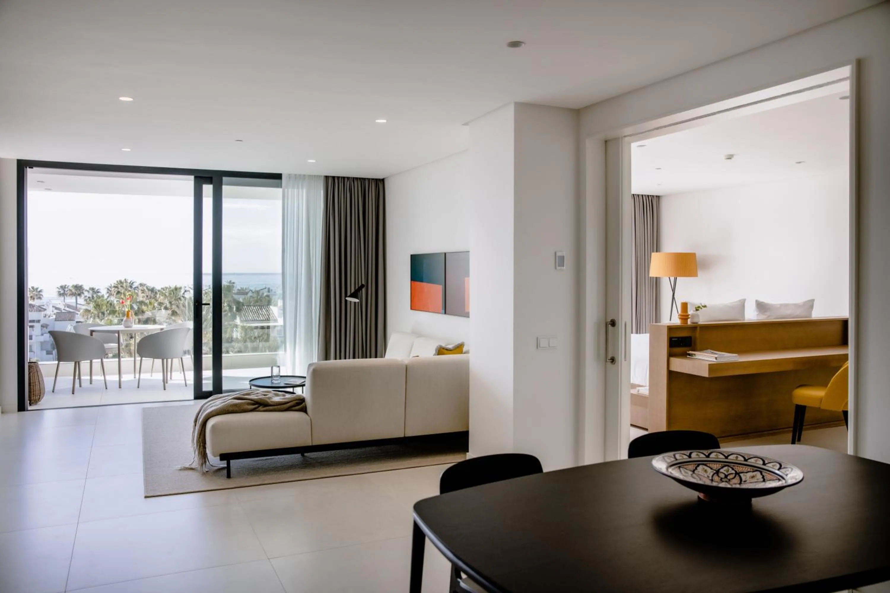 Living room in THE FLAG HOTEL Marbella, Estepona Adult Recommended