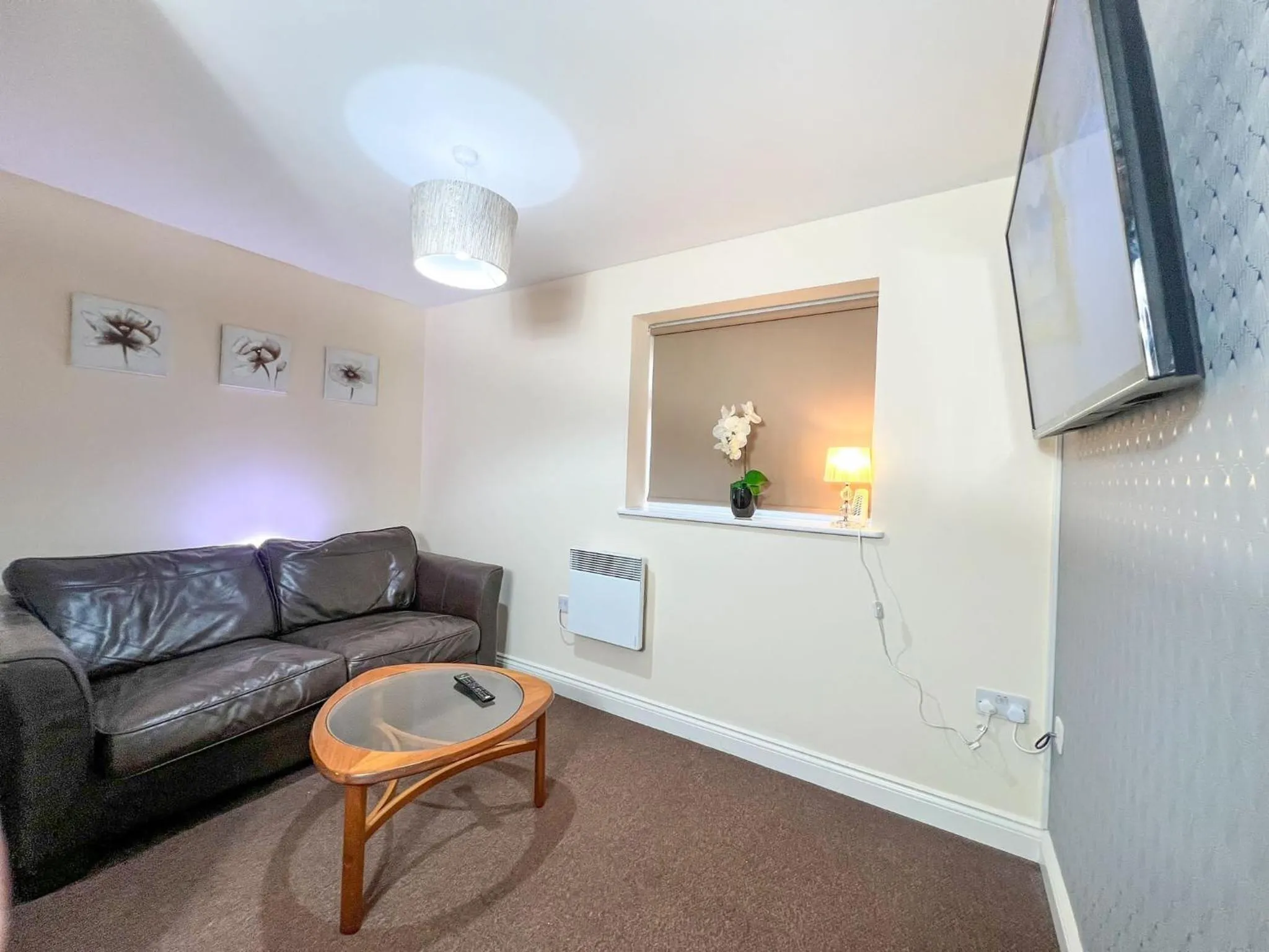 Living room in Baxter House