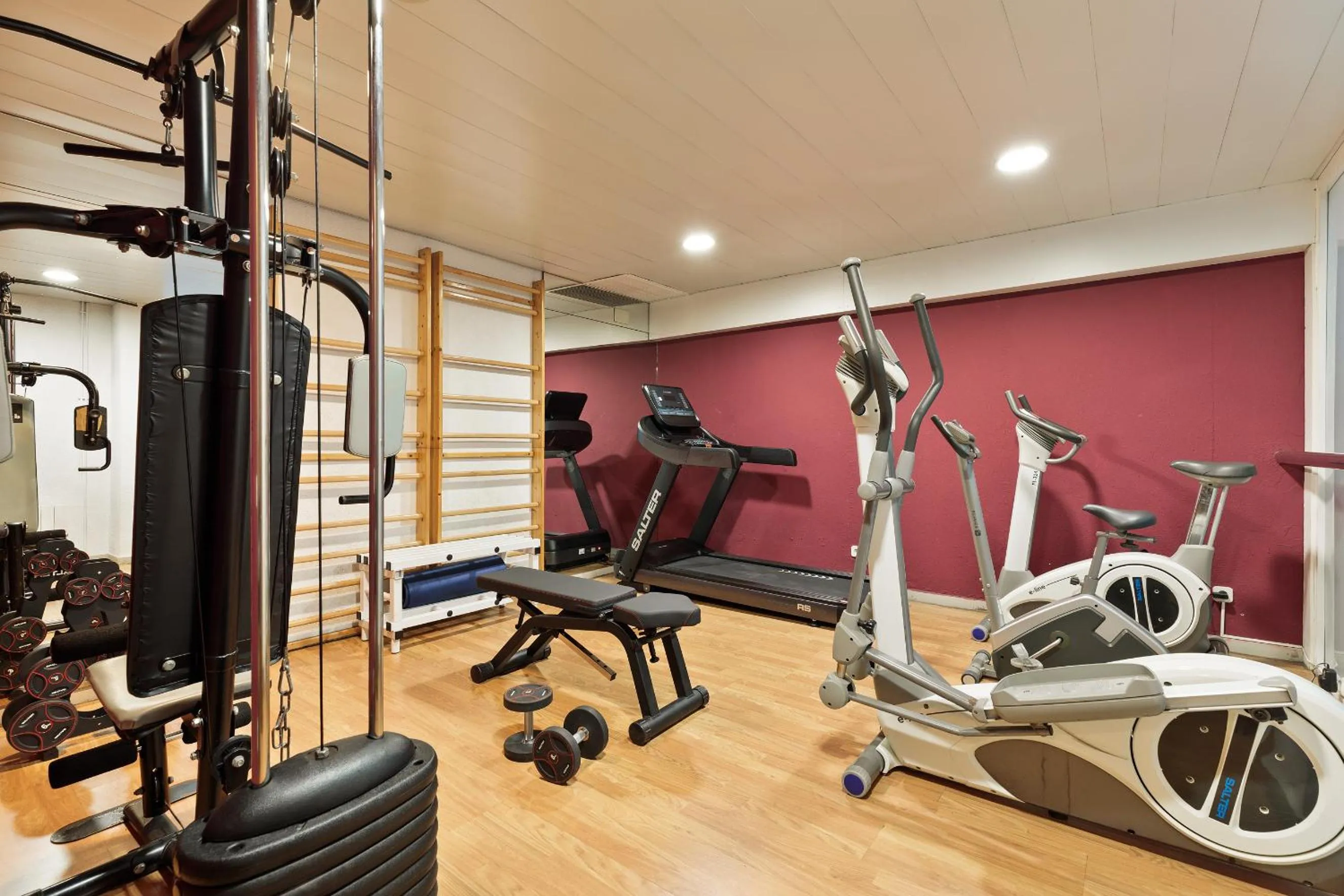 Fitness centre/facilities in PARK SEDO Aparthotel