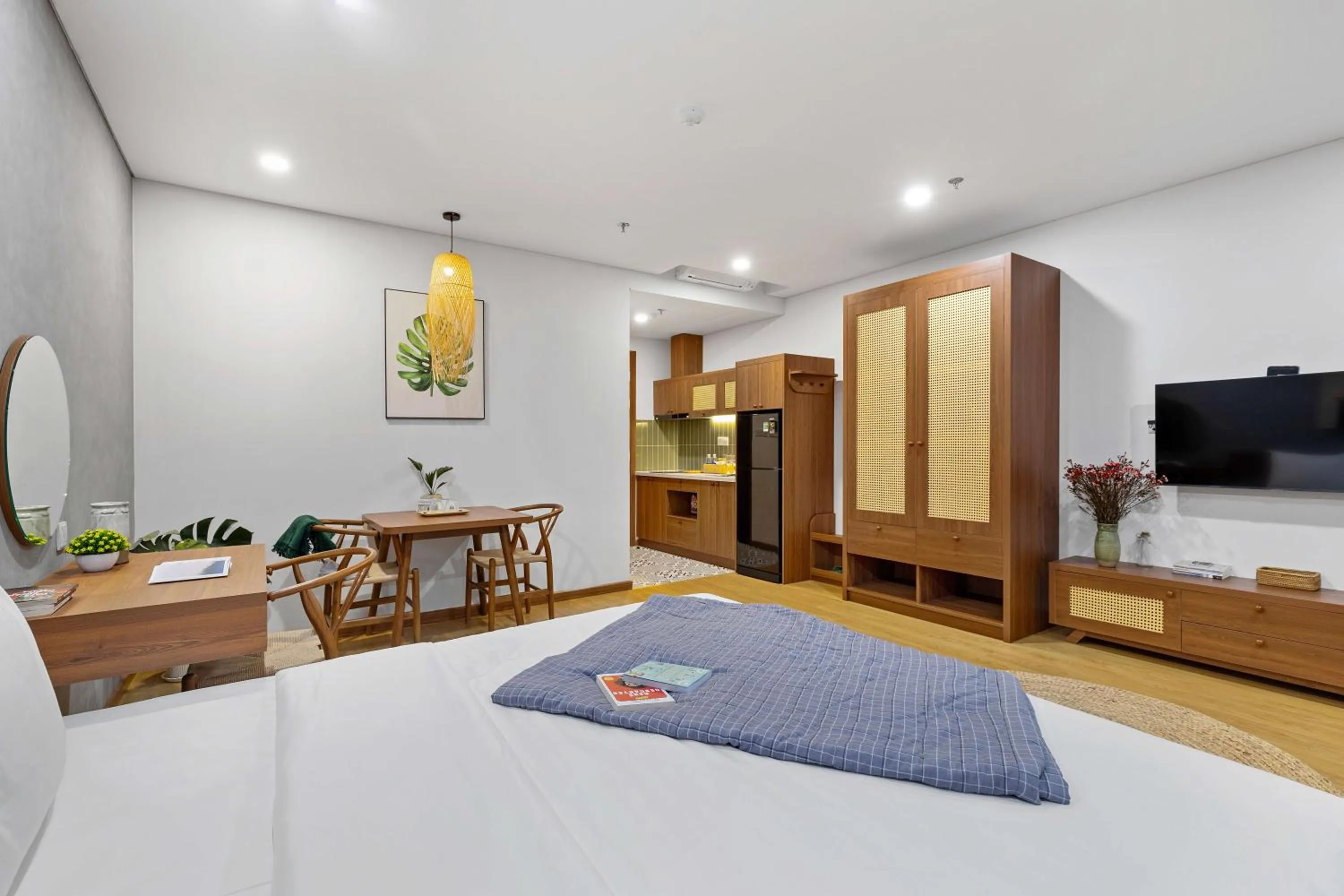 Living room, Bed in Lagom Boutique Hotel Da Nang