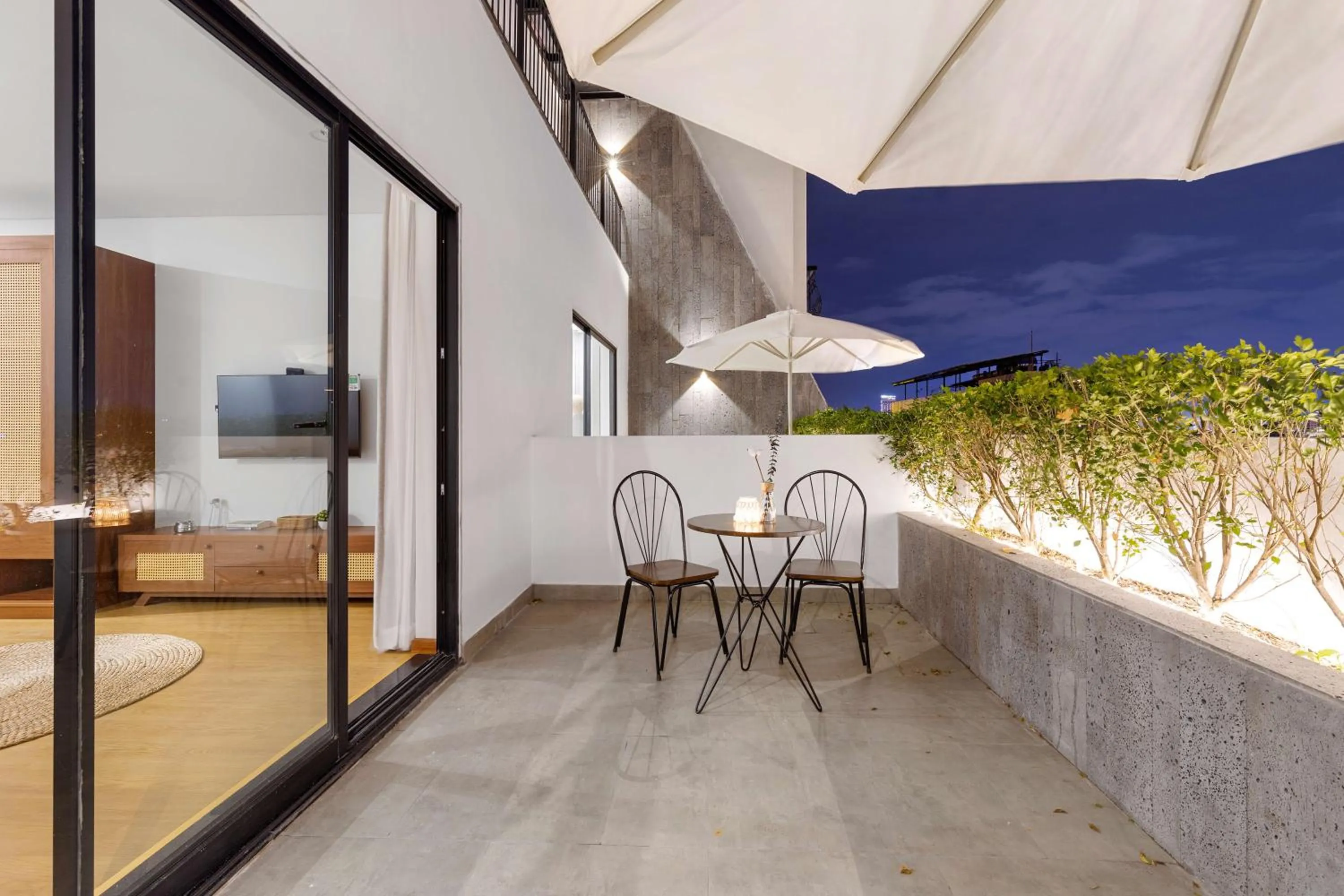 Balcony/Terrace in Lagom Boutique Hotel Da Nang