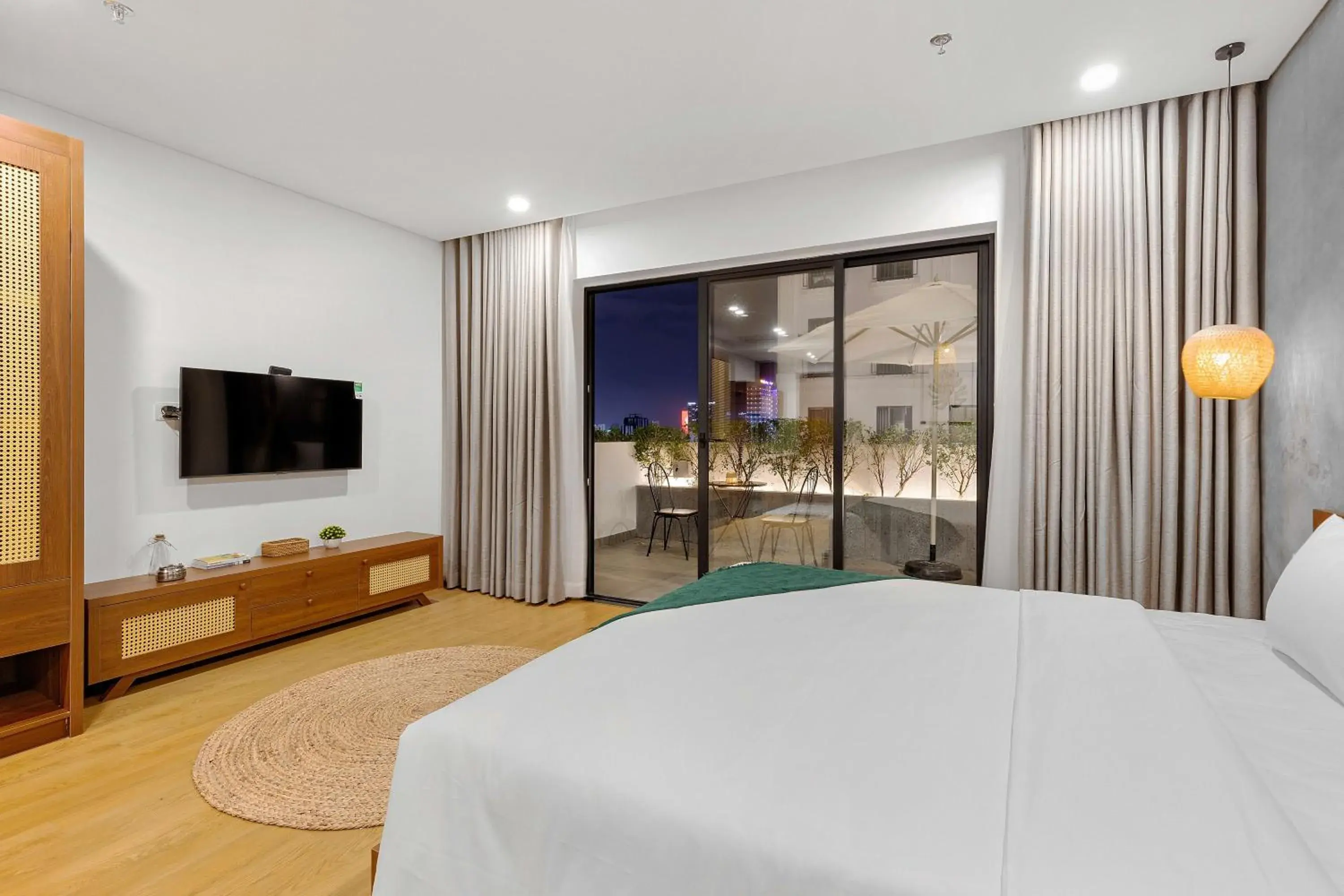 Bedroom, Bed in Lagom Boutique Hotel Da Nang Bedroom, Bed in Lagom Boutique Hotel Da Nang