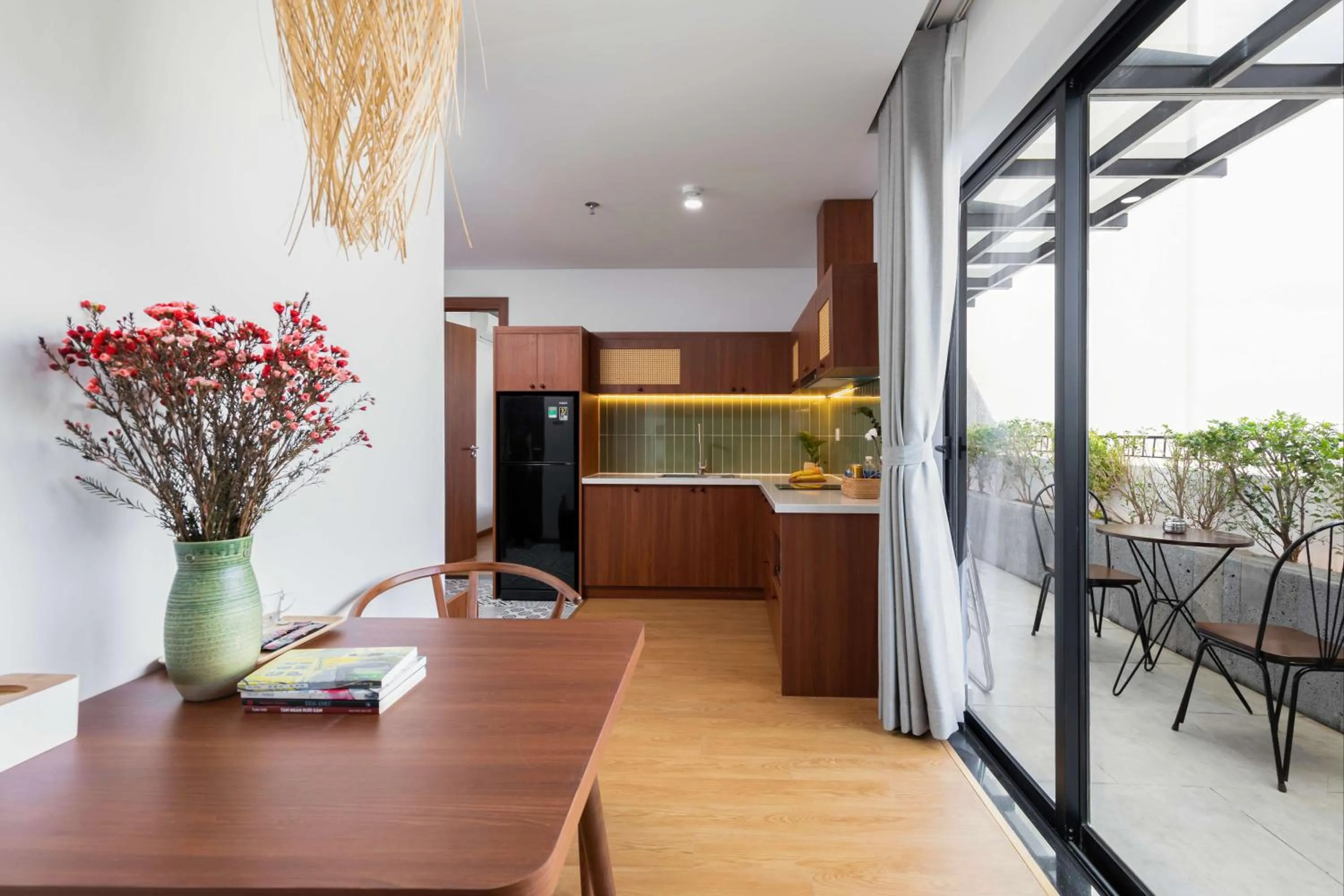 kitchen in Lagom Boutique Hotel Da Nang