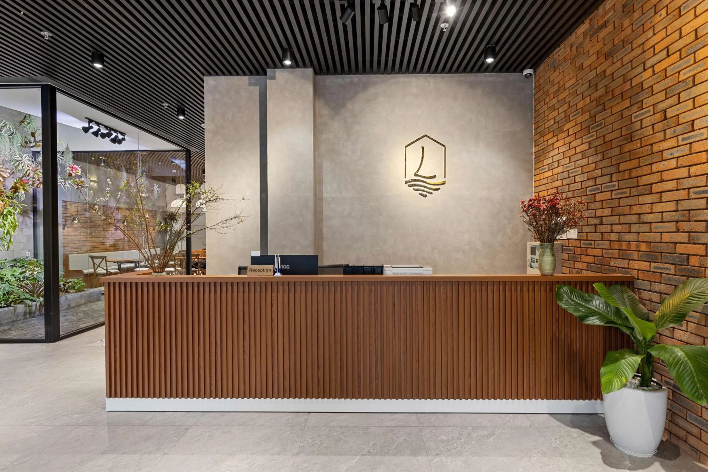 Lobby or reception in Lagom Boutique Hotel Da Nang