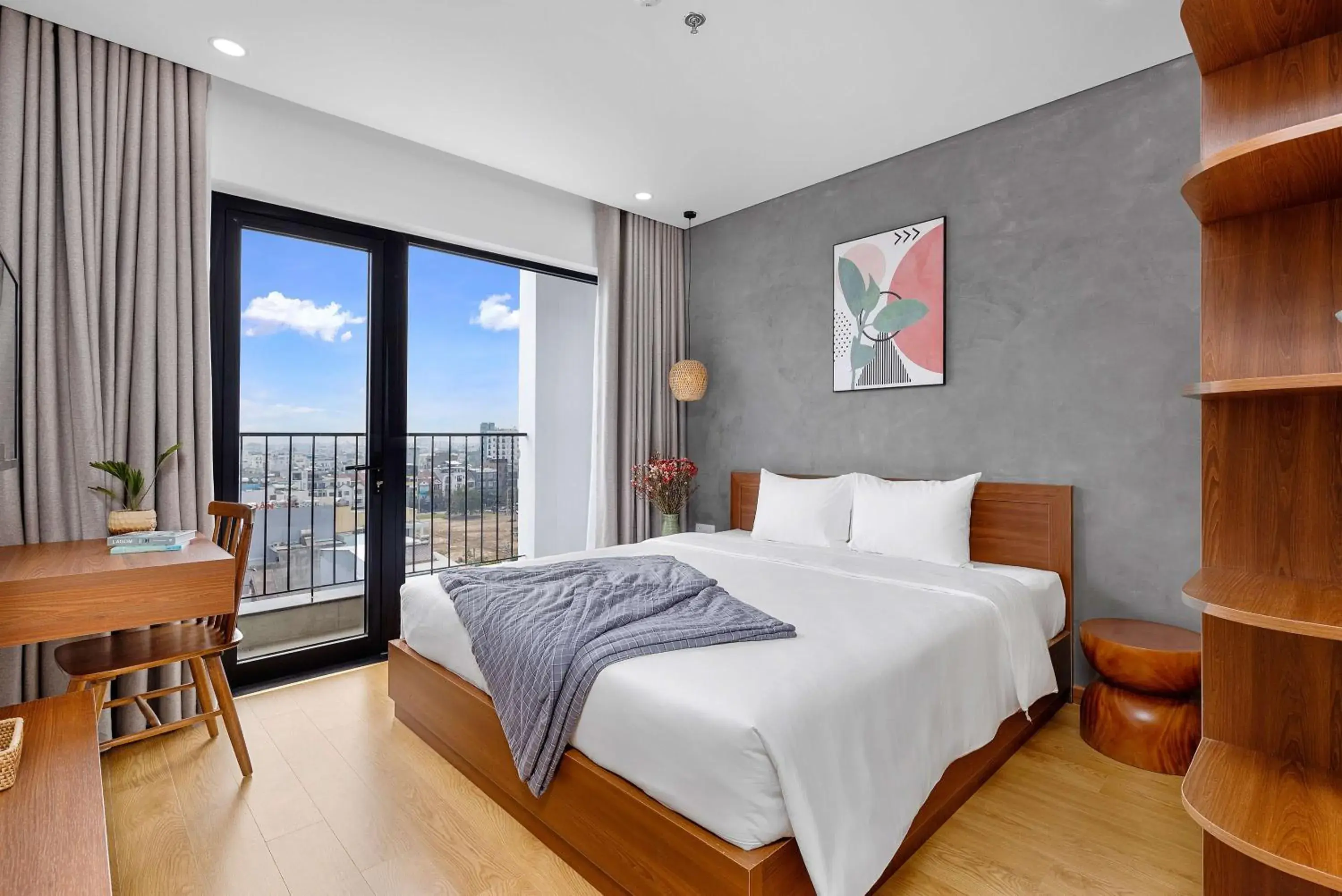 Bed in Lagom Boutique Hotel Da Nang Bed in Lagom Boutique Hotel Da Nang