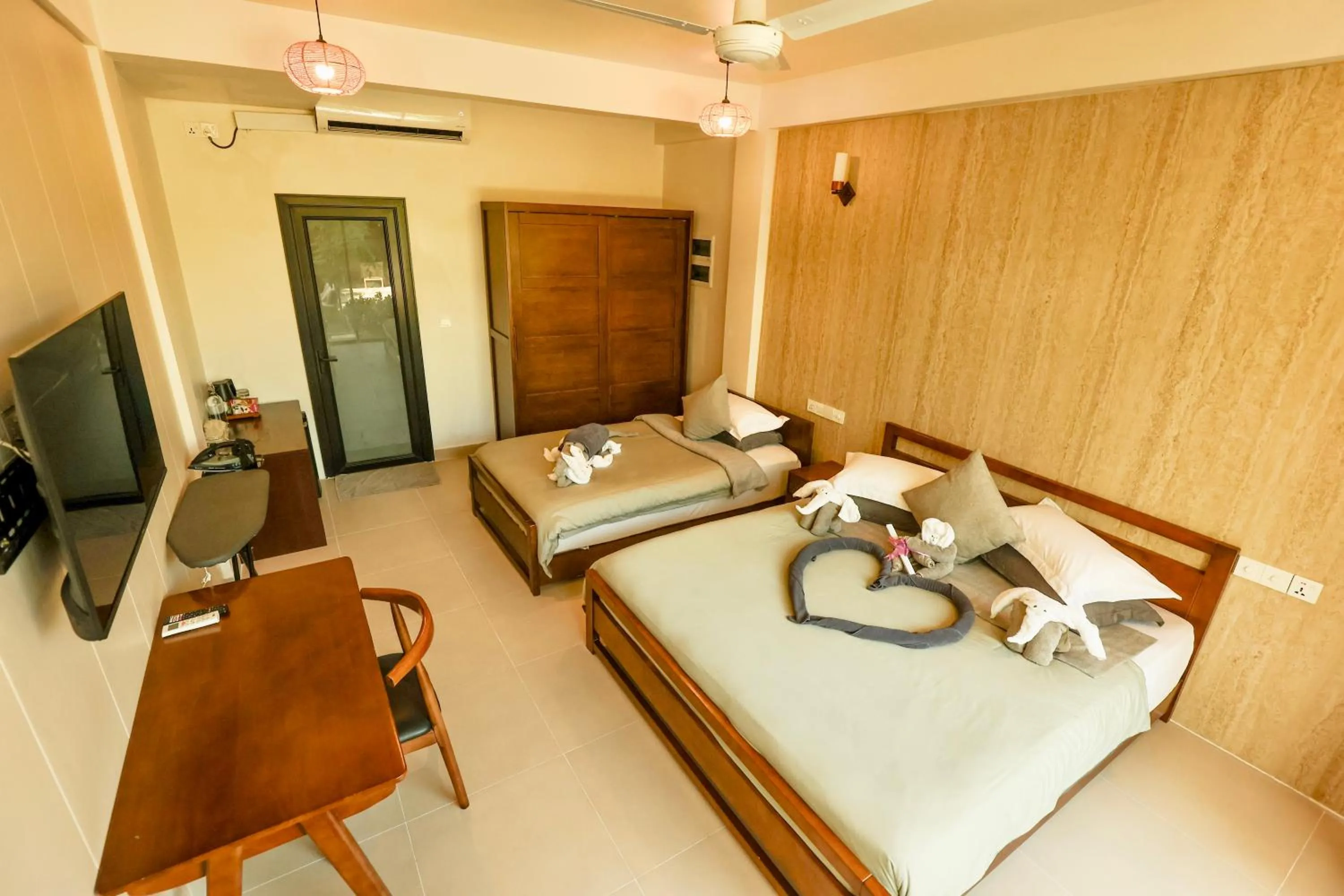 Bedroom, Bed in Ahola Thoddoo, Maldives