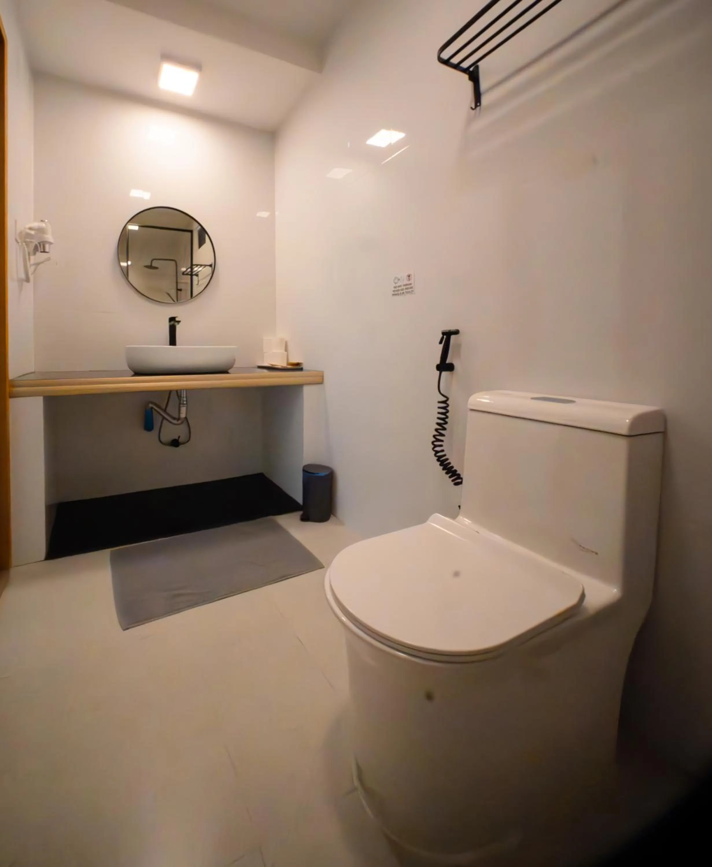 Toilet in Ahola Thoddoo, Maldives