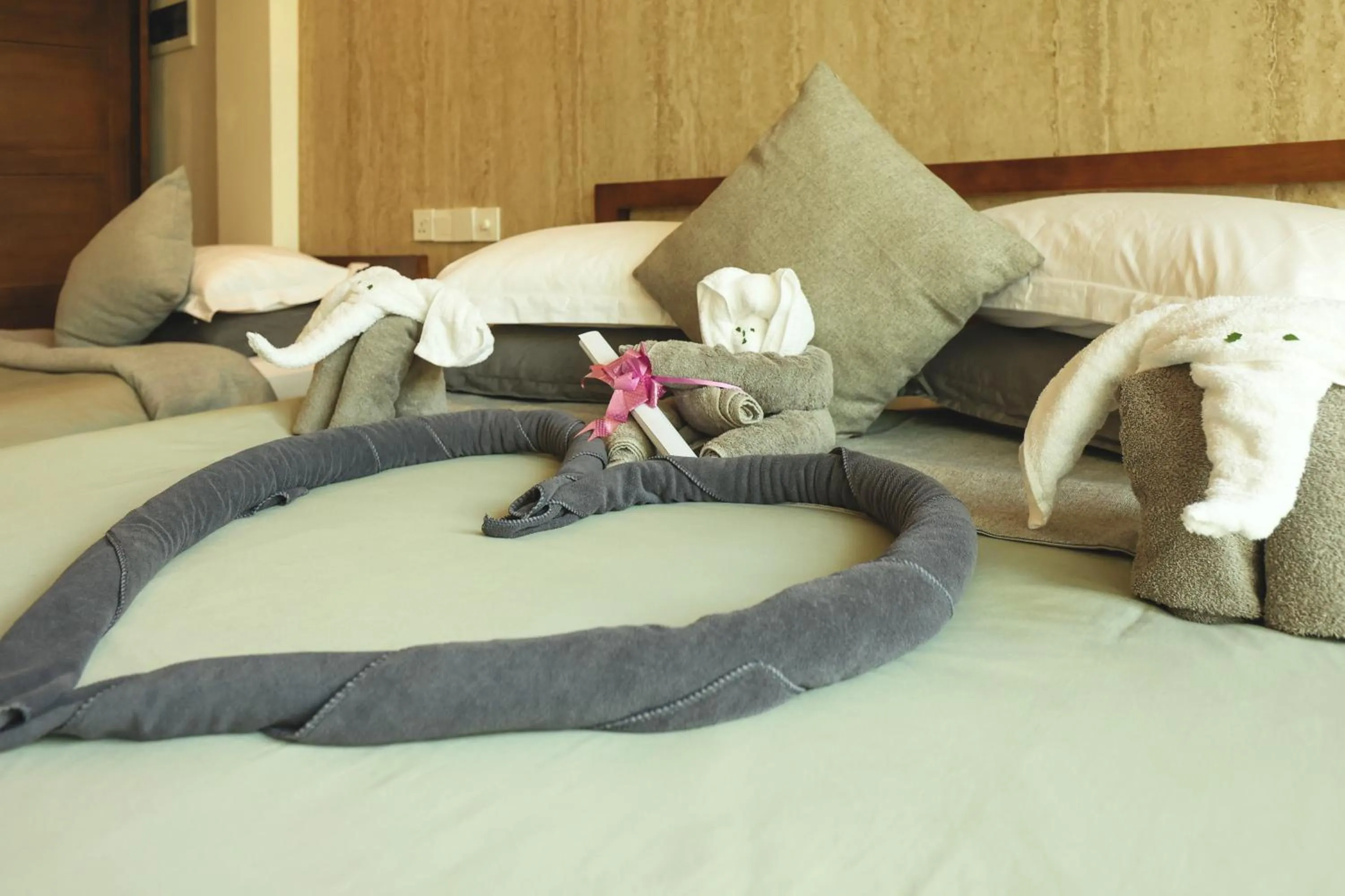 Bed in Ahola Thoddoo, Maldives