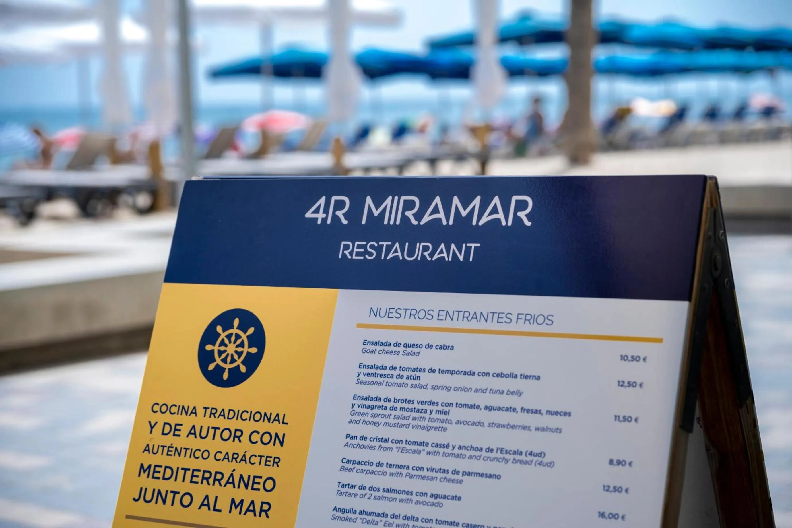 Restaurant/places to eat in 4R Miramar Calafell