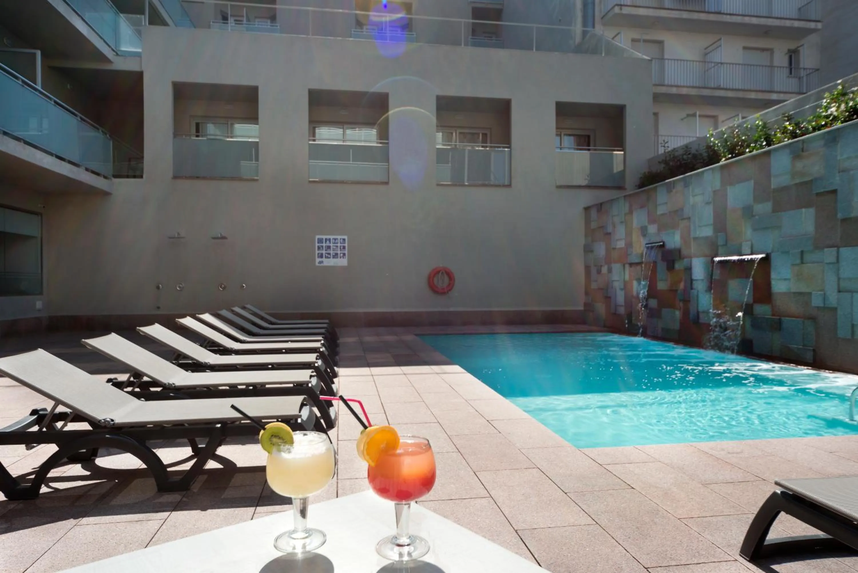 Swimming pool in 4R Miramar Calafell