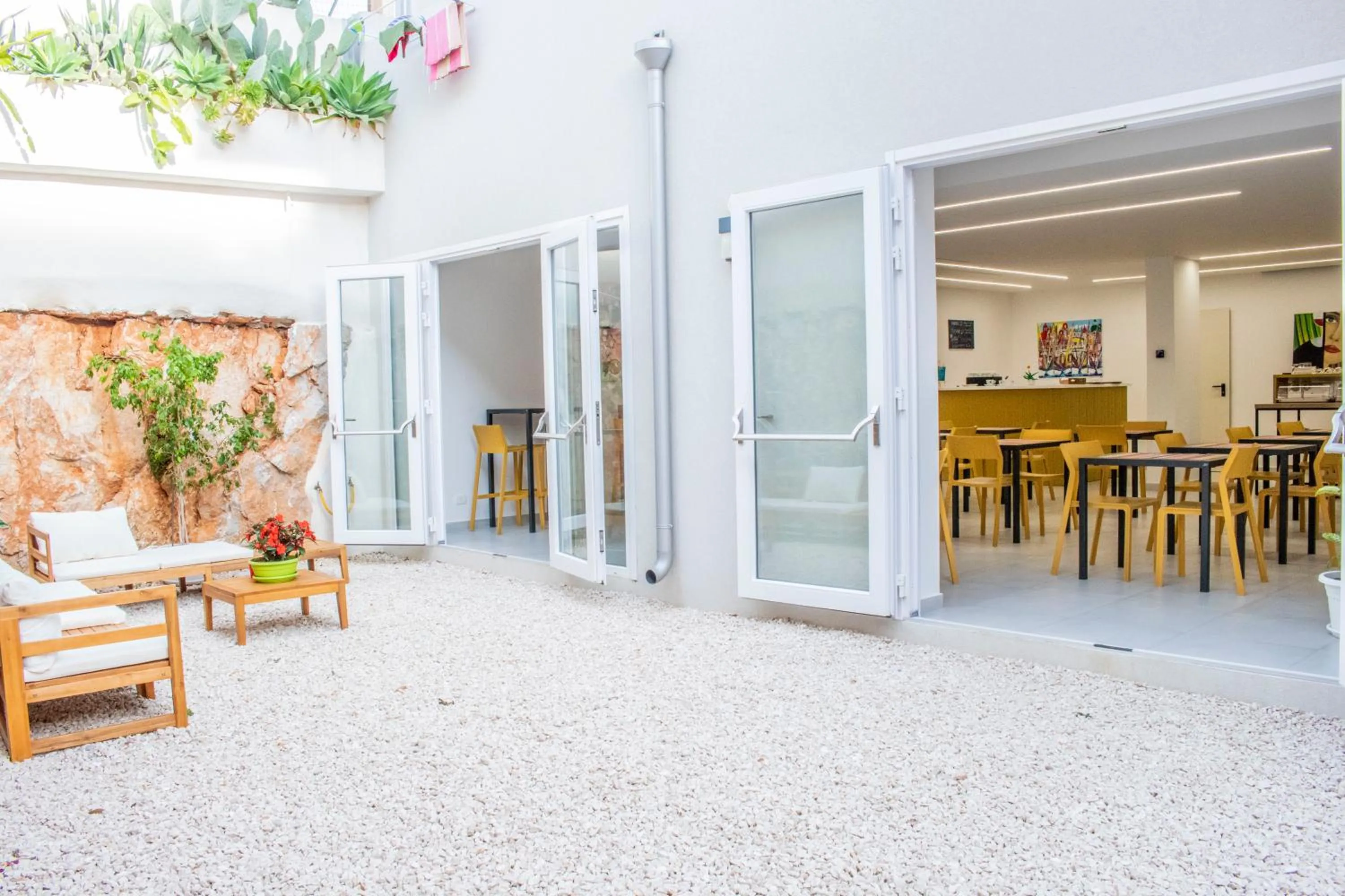 Patio in Hotel Arte Mare