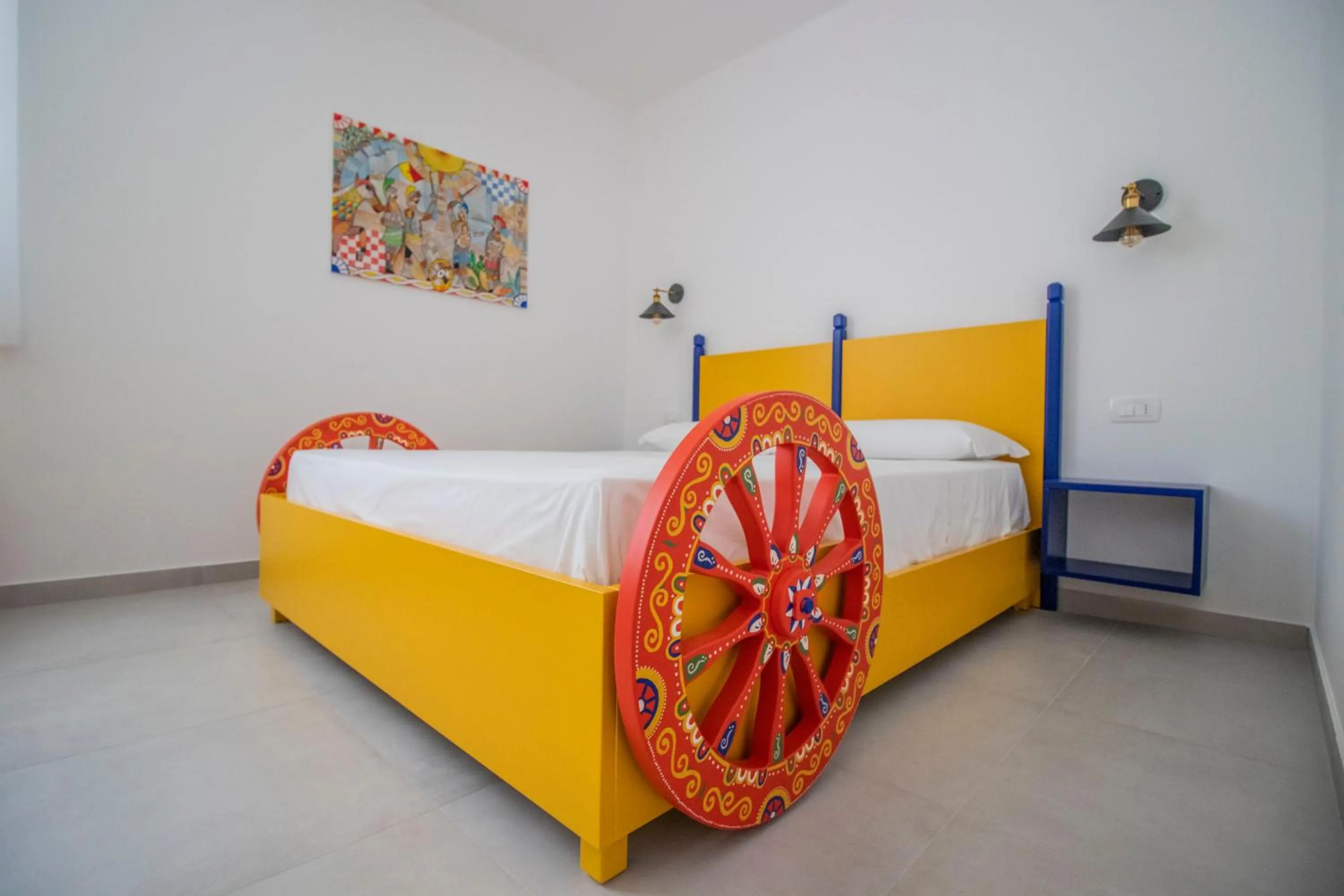 Bedroom, Bed in Hotel Arte Mare