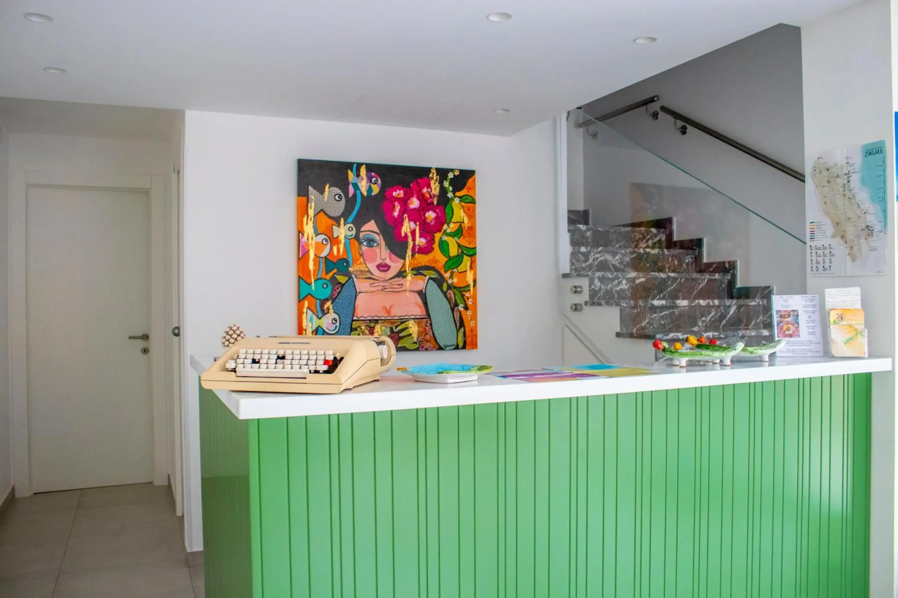 Lobby or reception in Hotel Arte Mare Lobby or reception in Hotel Arte Mare