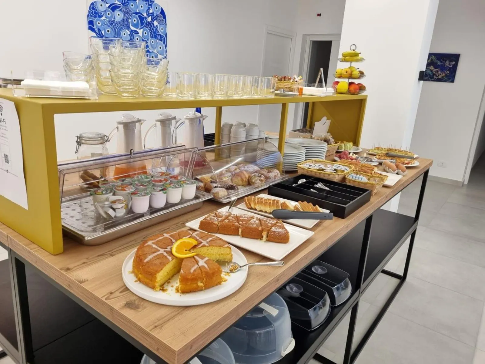 Food and drinks in Hotel Arte Mare