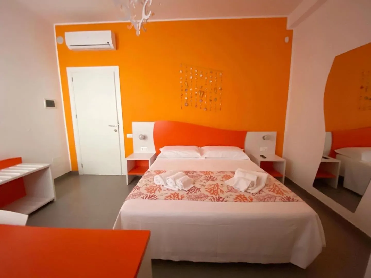 Bed in Hotel Arte Mare