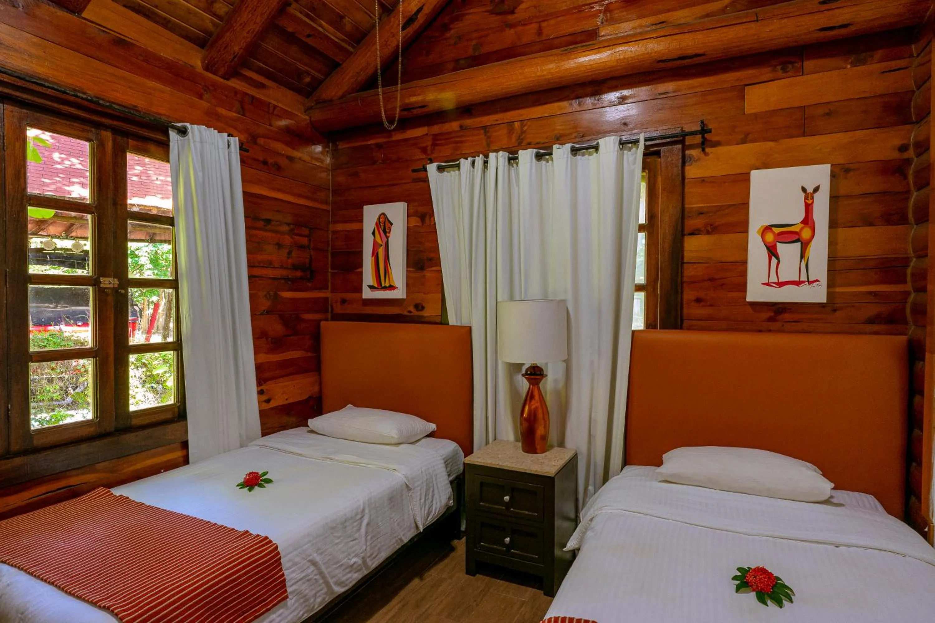 Bed in Santa María Resort