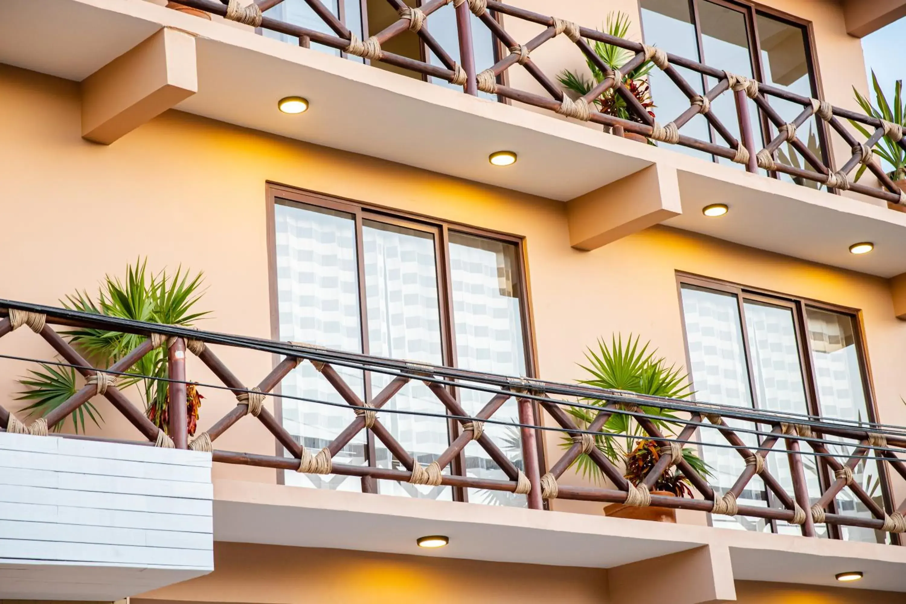 View (from property/room) in Hotel Santa Cruz Punta Zicatela View (from property/room) in Hotel Santa Cruz Punta Zicatela