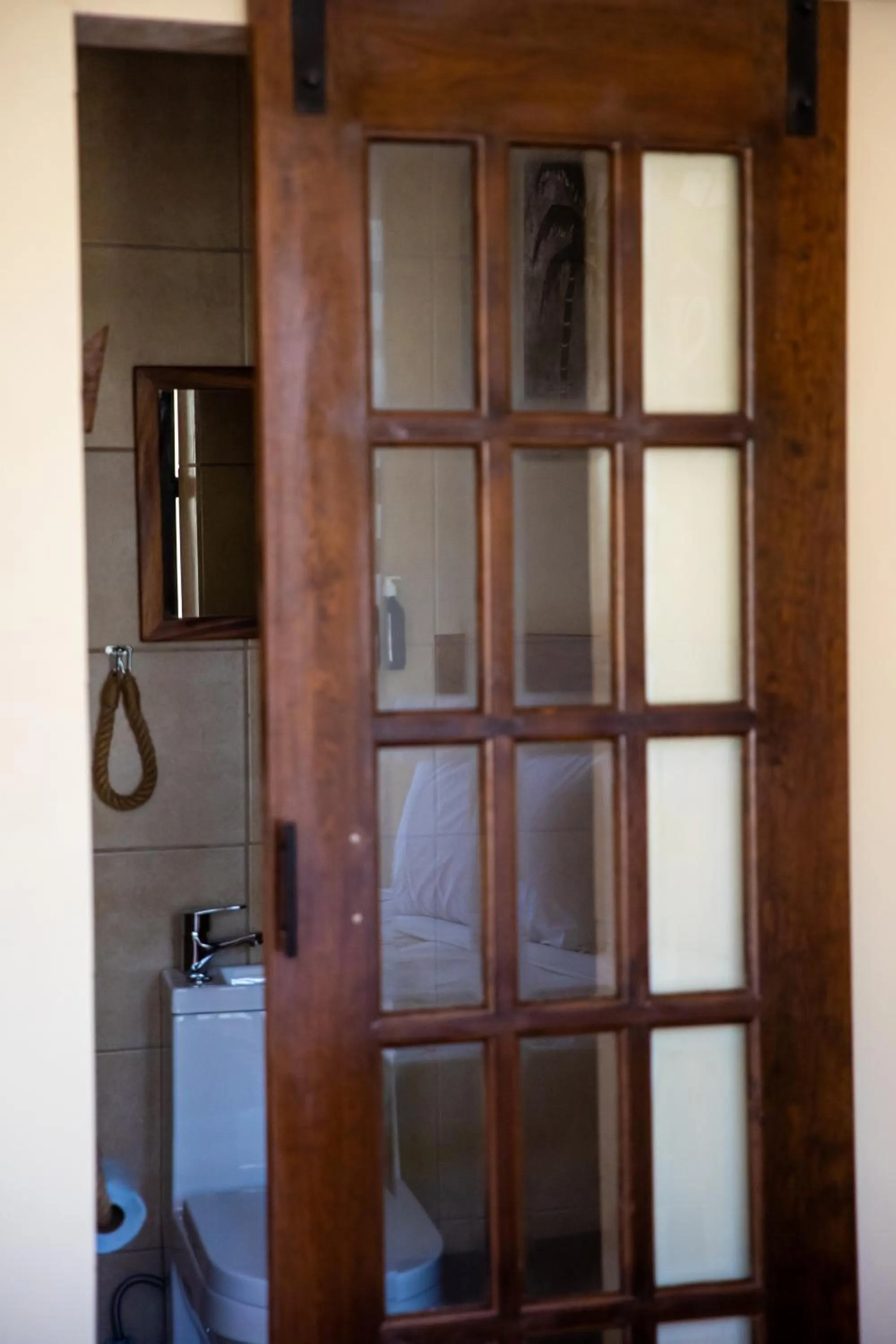 Bathroom in Hotel Santa Cruz Punta Zicatela