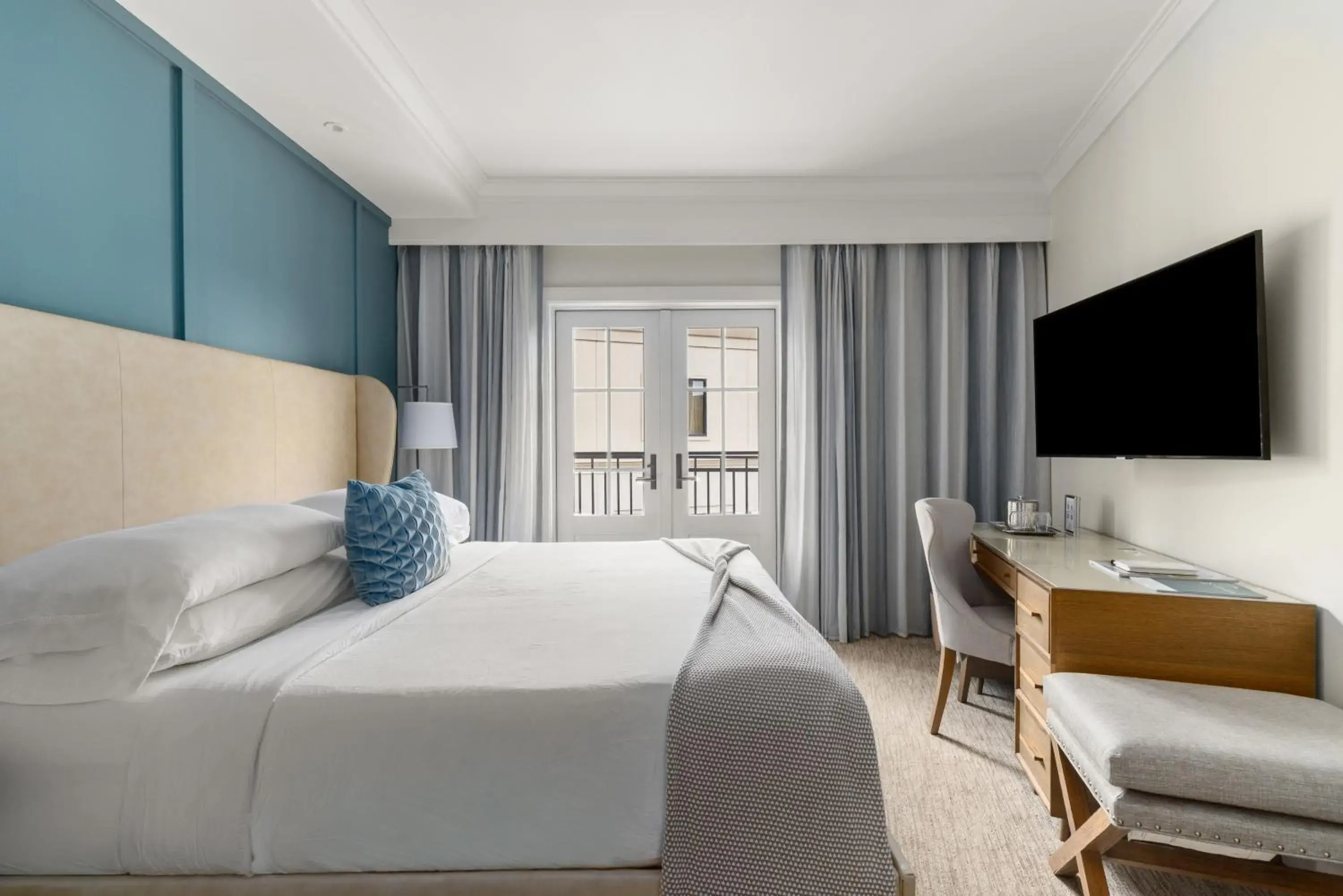 Bedroom, Bed in The Shepherd Hotel Downtown Clemson Bedroom, Bed in The Shepherd Hotel Downtown Clemson