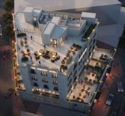 Property building in The Shepherd Hotel Downtown Clemson