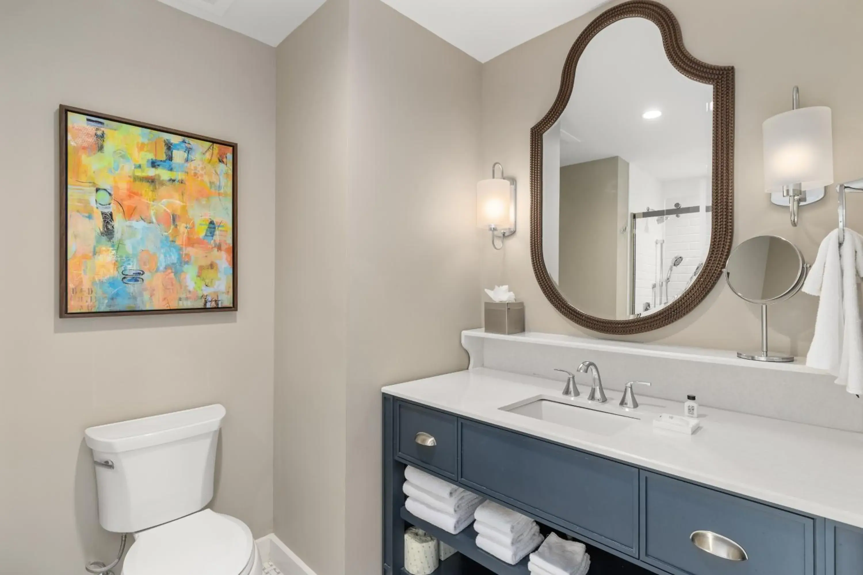 Bathroom in The Shepherd Hotel Downtown Clemson Bathroom in The Shepherd Hotel Downtown Clemson