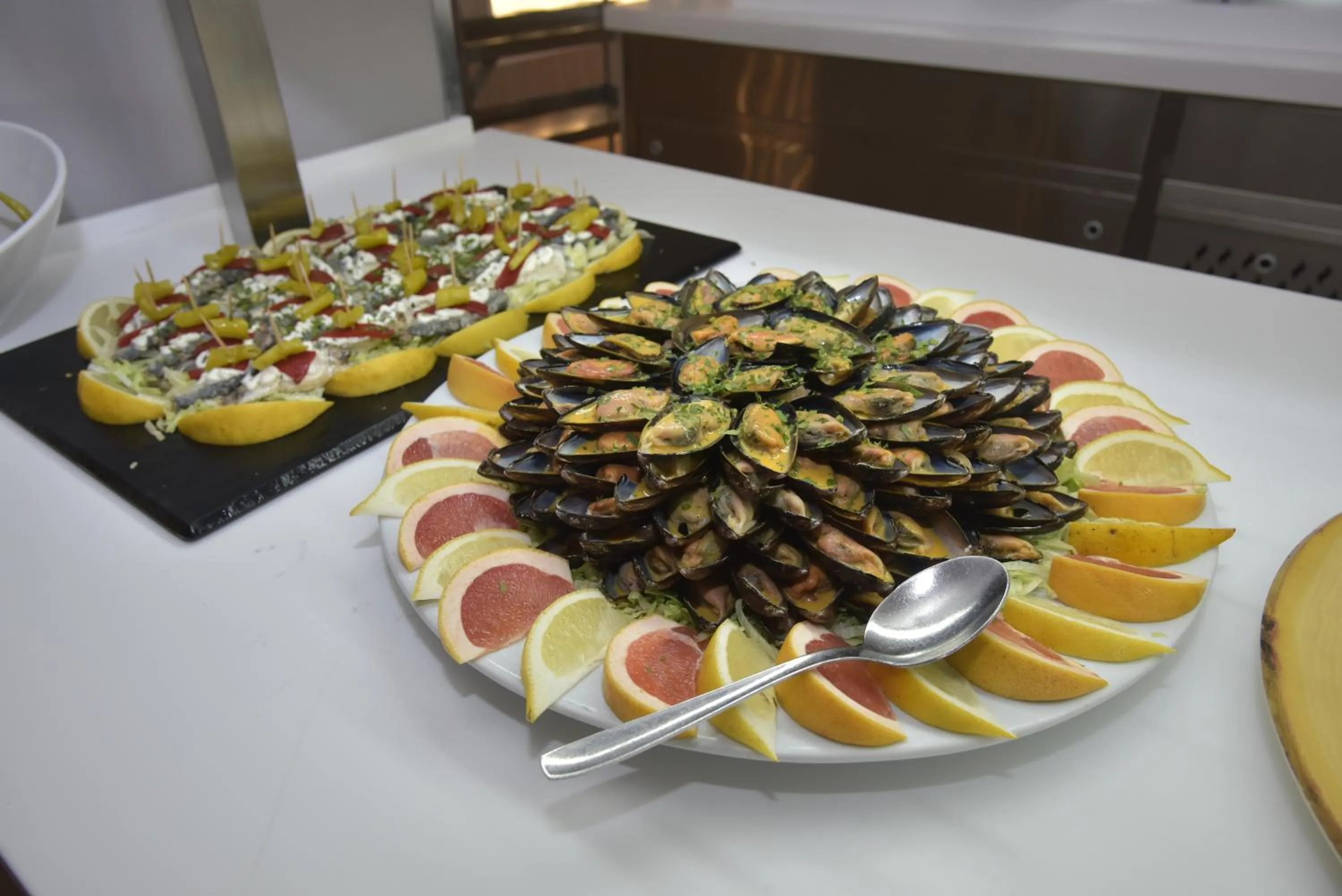 Food and drinks in Hotel Caribe