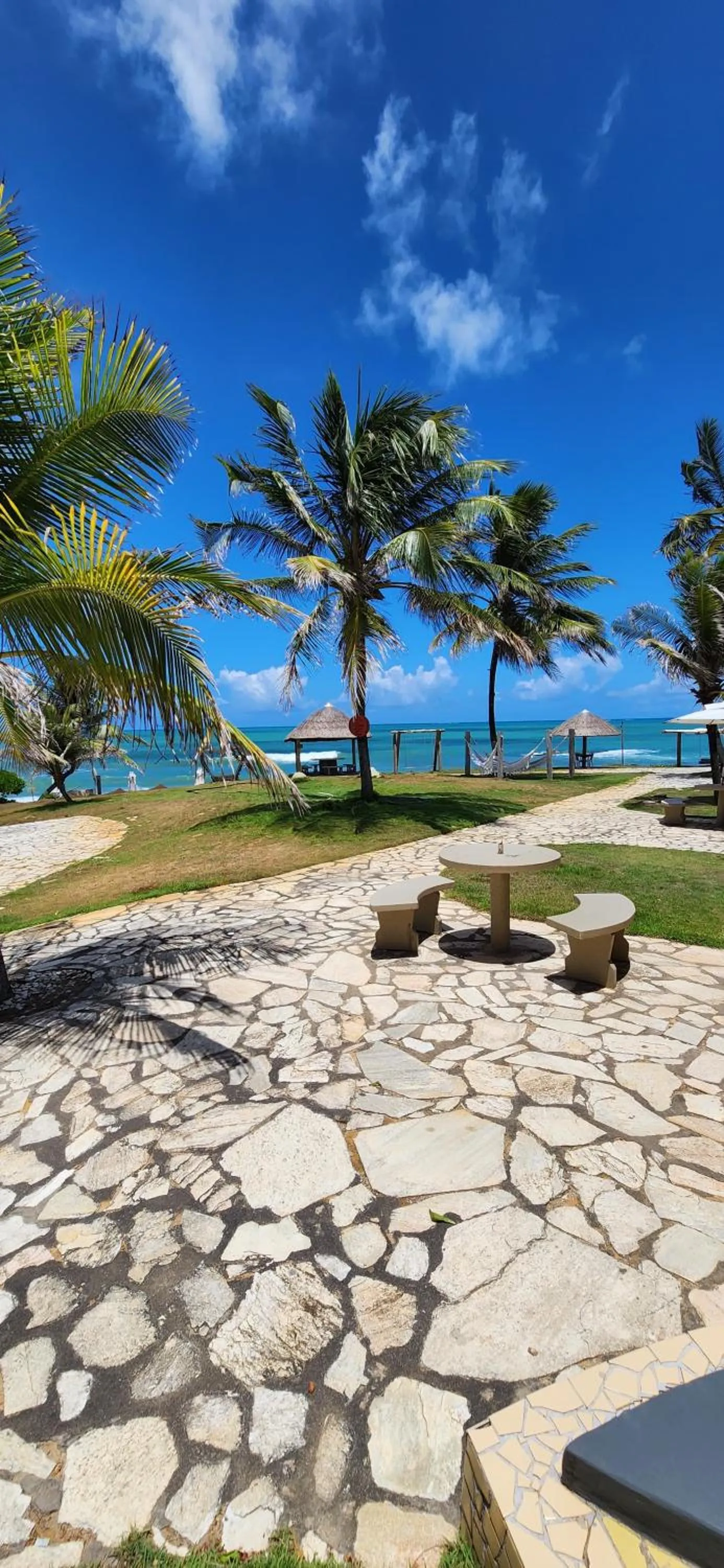 Garden in Pousada Paradise