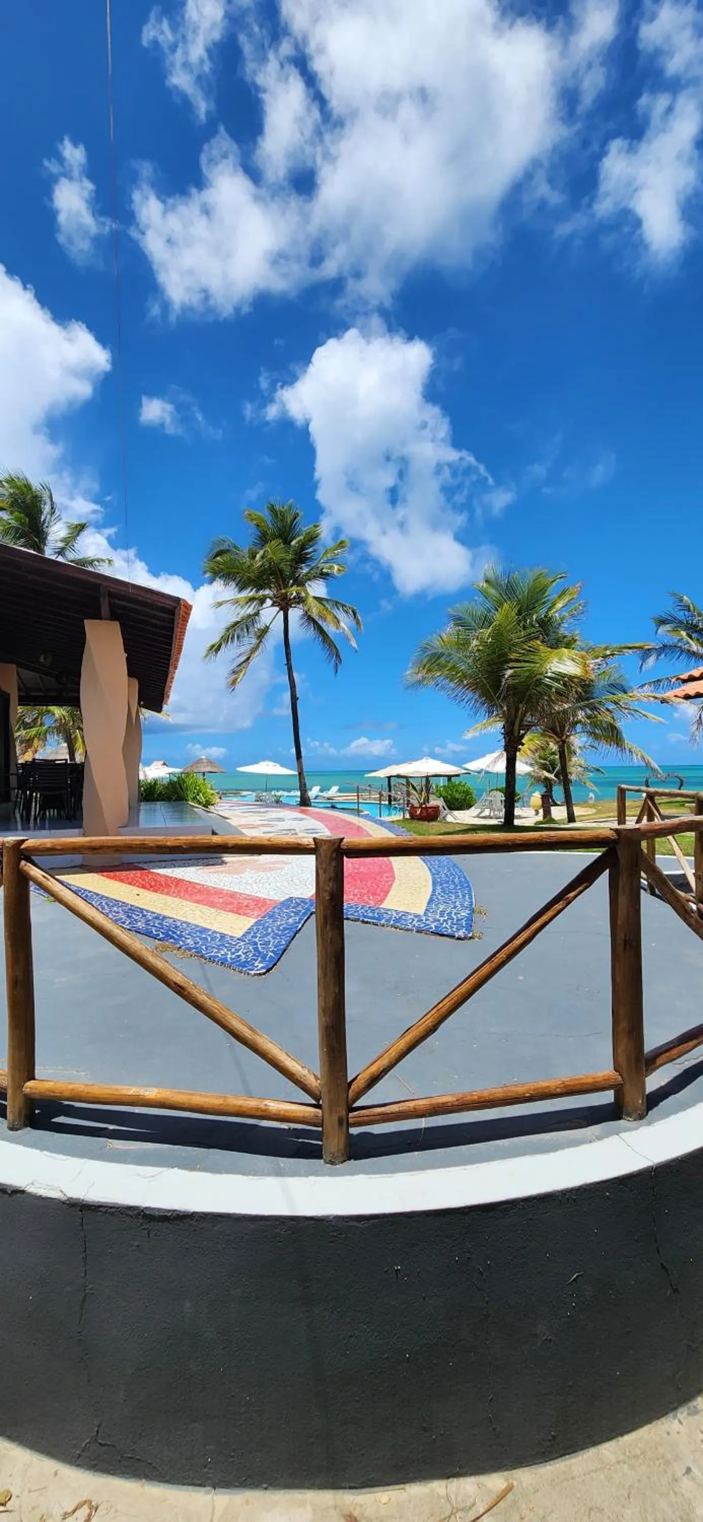 Garden in Pousada Paradise