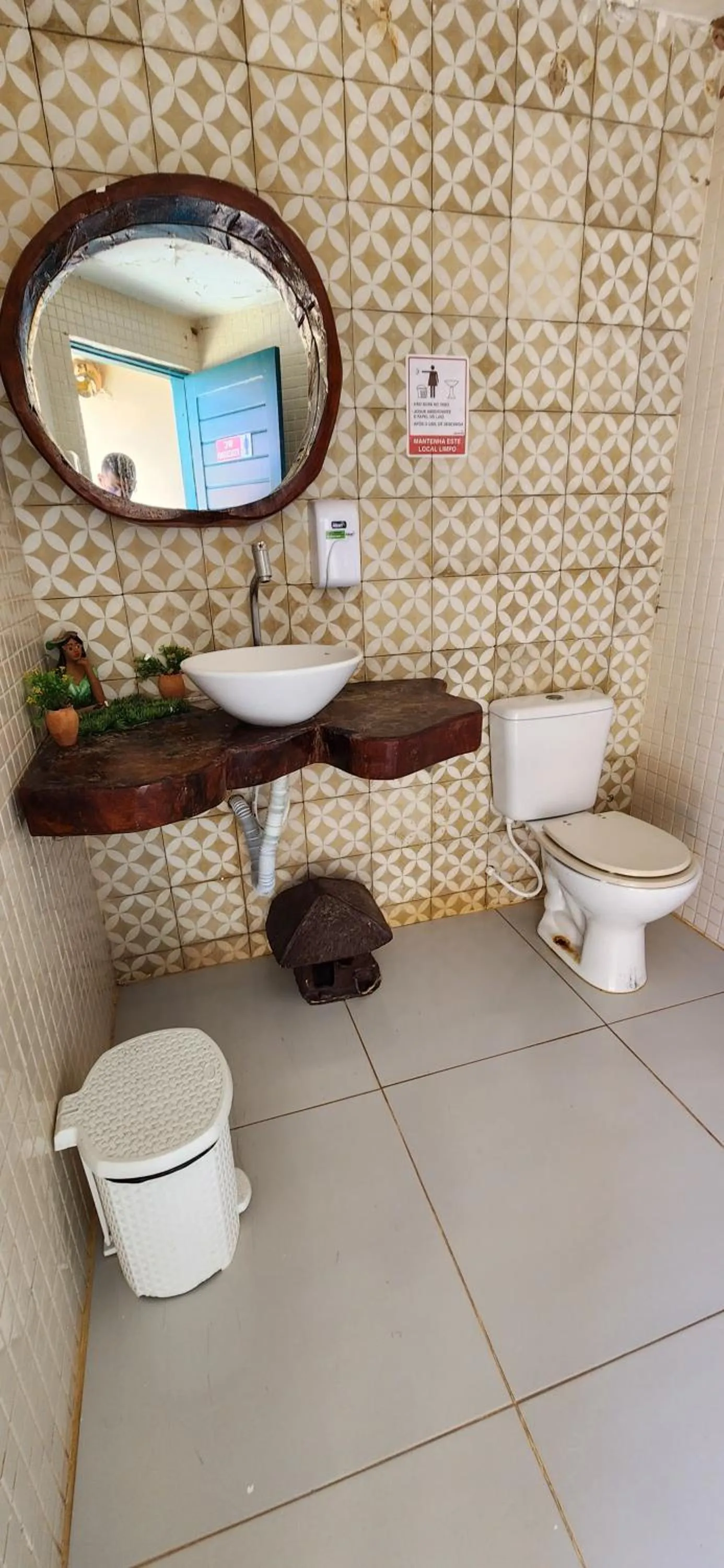 Bathroom in Pousada Paradise