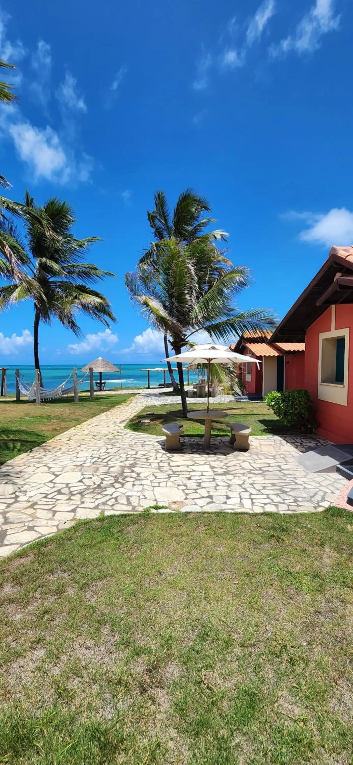 Garden in Pousada Paradise