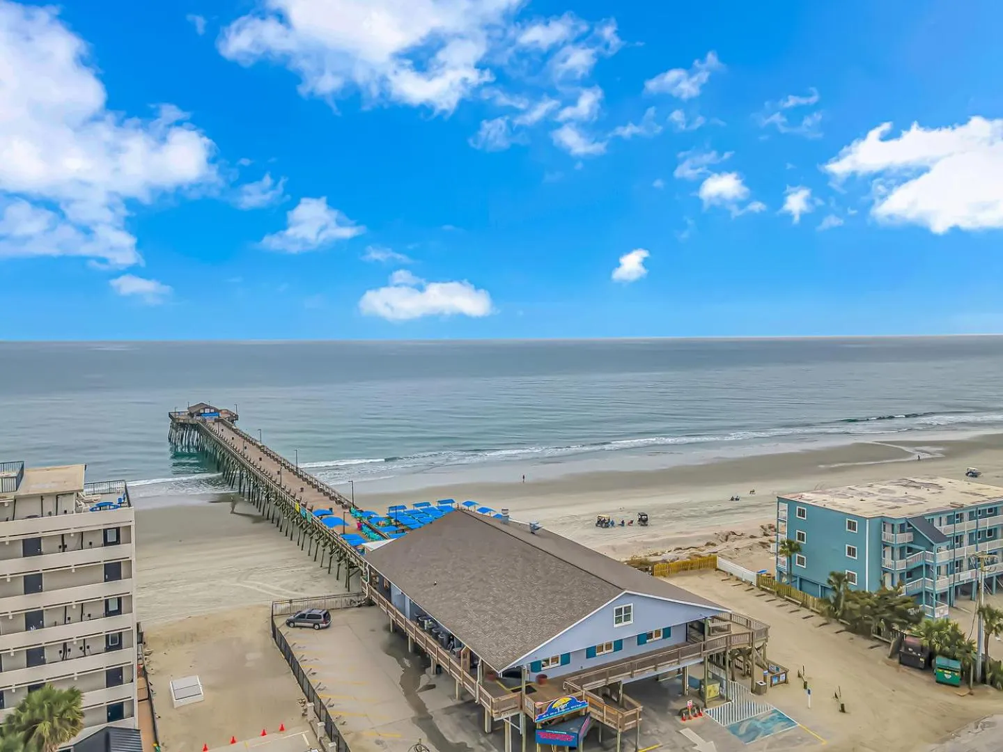 125 Atlantic Avenue Unit F - Pet Friendly! Walk To The Beach and Pier! 1BR -1BA - Sleeps 2-4 guests!