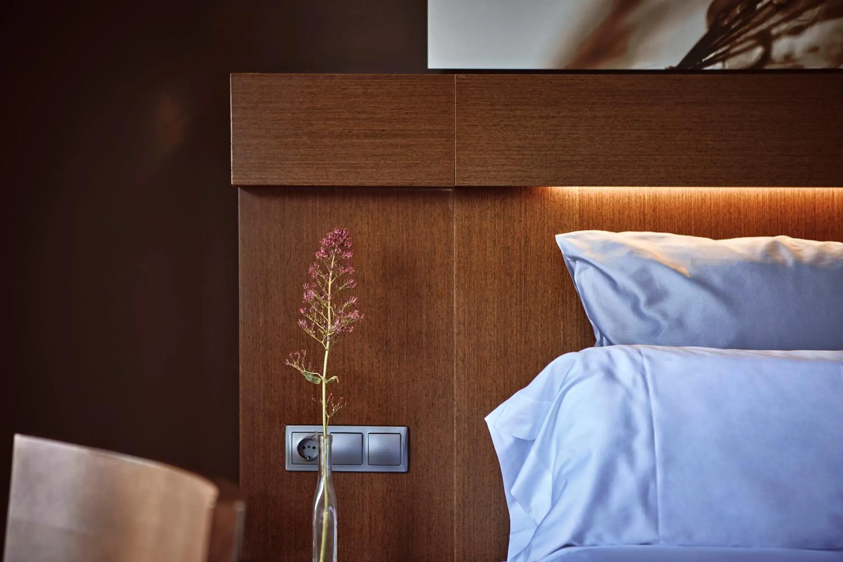 Decorative detail, Bed in Maristel Hotel & Spa - Adults Only Decorative detail, Bed in Maristel Hotel & Spa - Adults Only