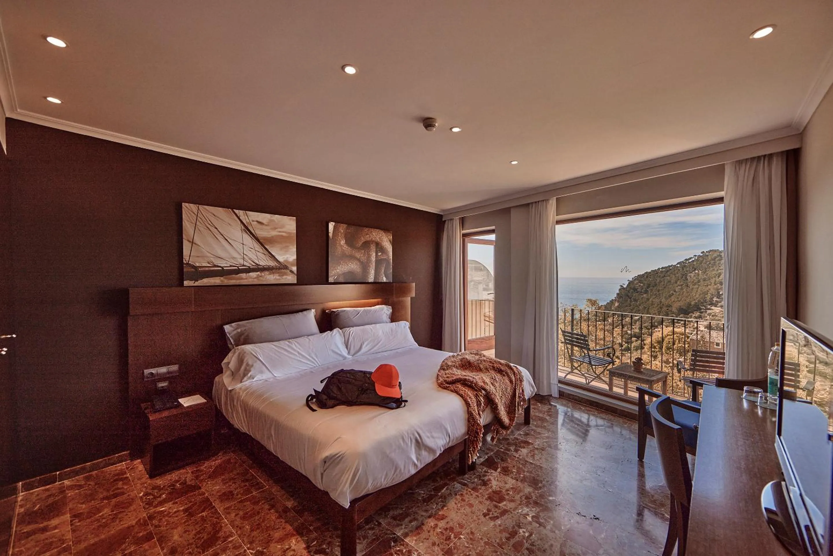 Photo of the whole room, Bed in Maristel Hotel & Spa - Adults Only