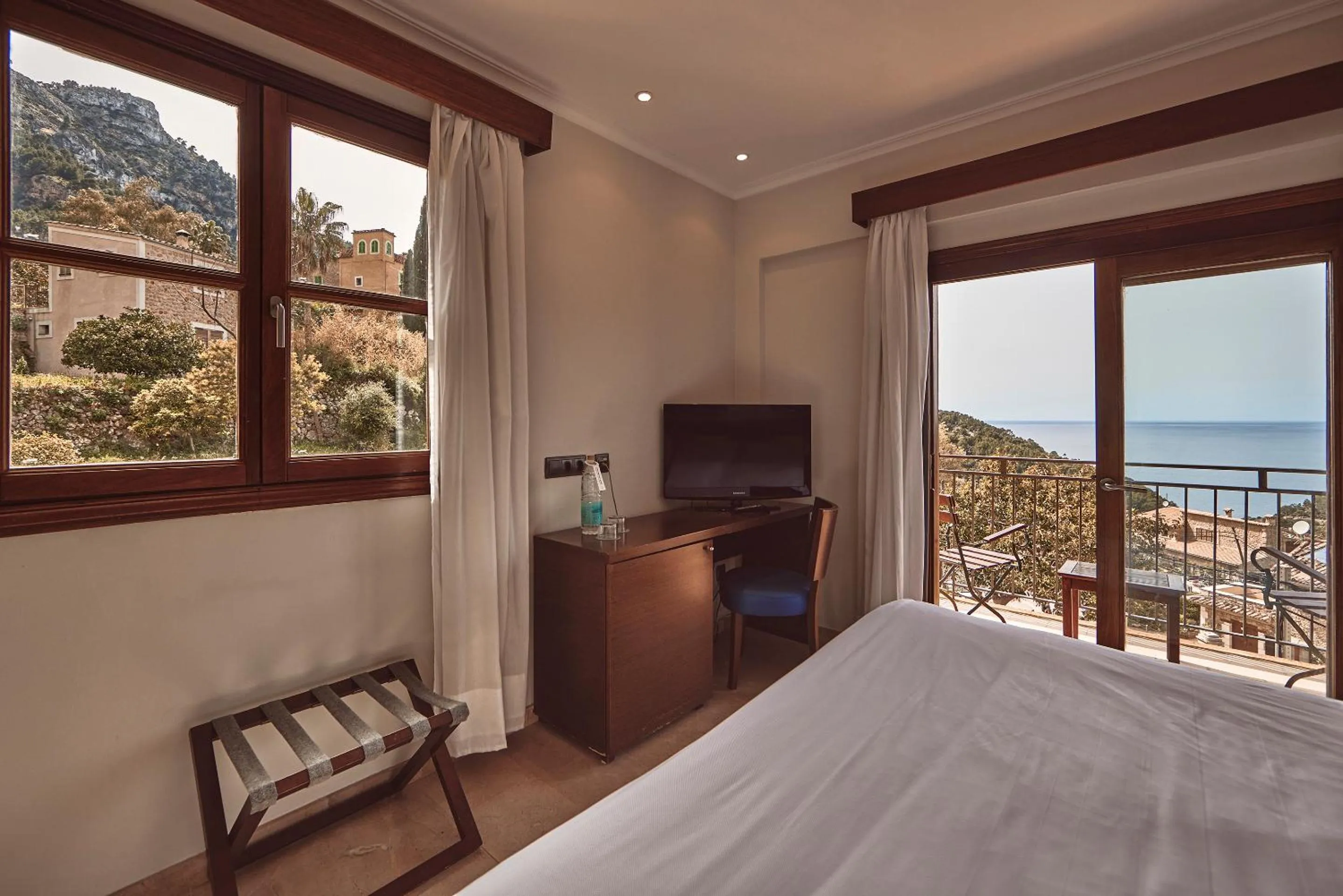 View (from property/room), Bed in Maristel Hotel & Spa - Adults Only