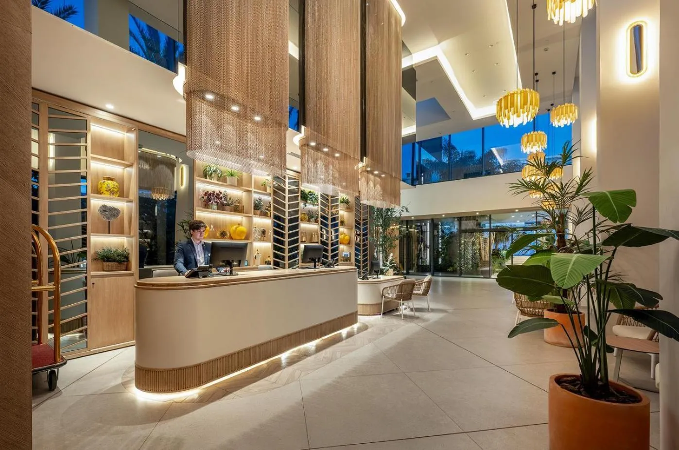 Lobby or reception in Port Alicante City & Beach