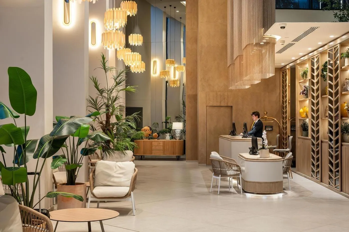 Lobby or reception in Port Alicante City & Beach