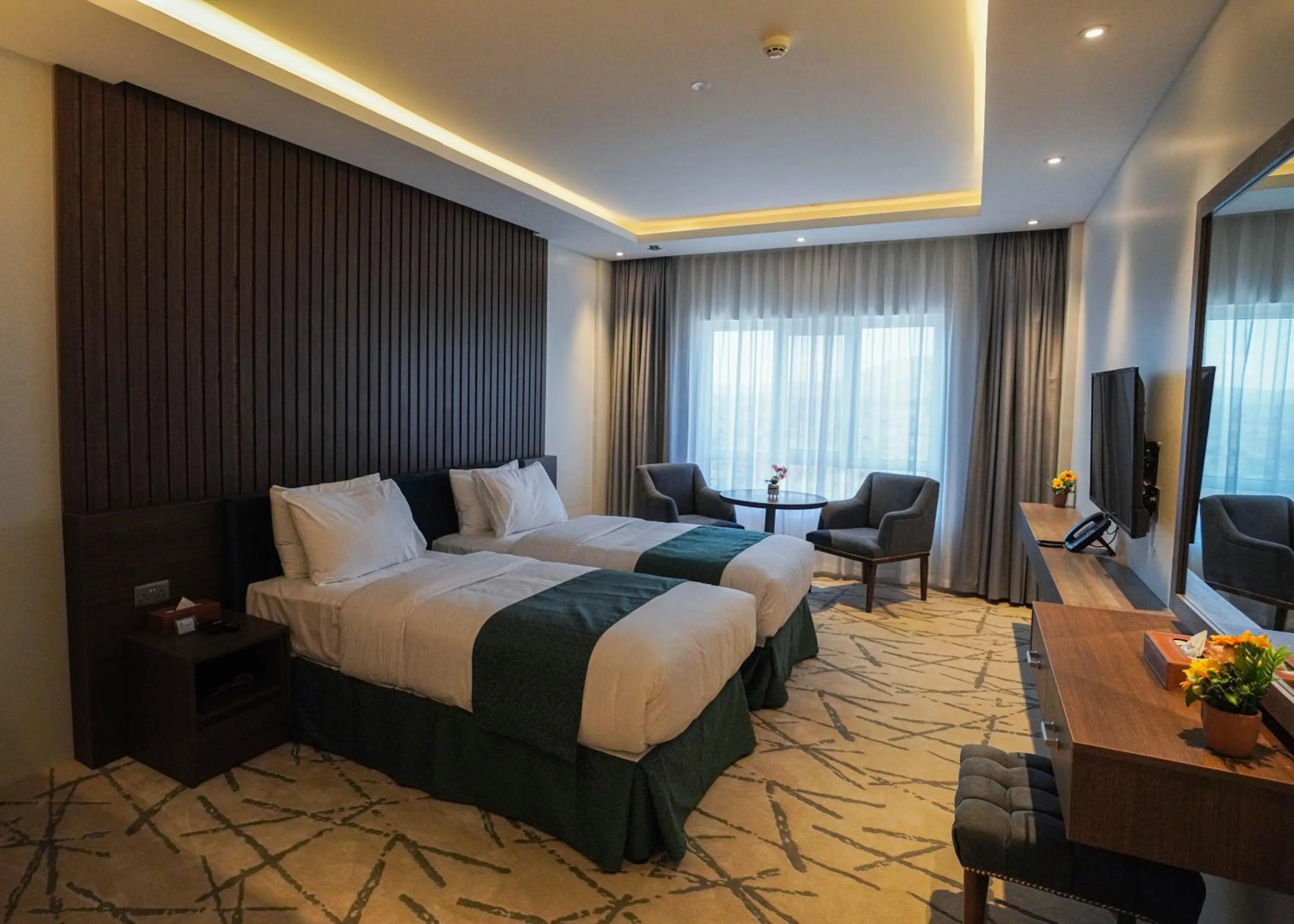 Bed in Green View Hotel, Jabal Akhdar