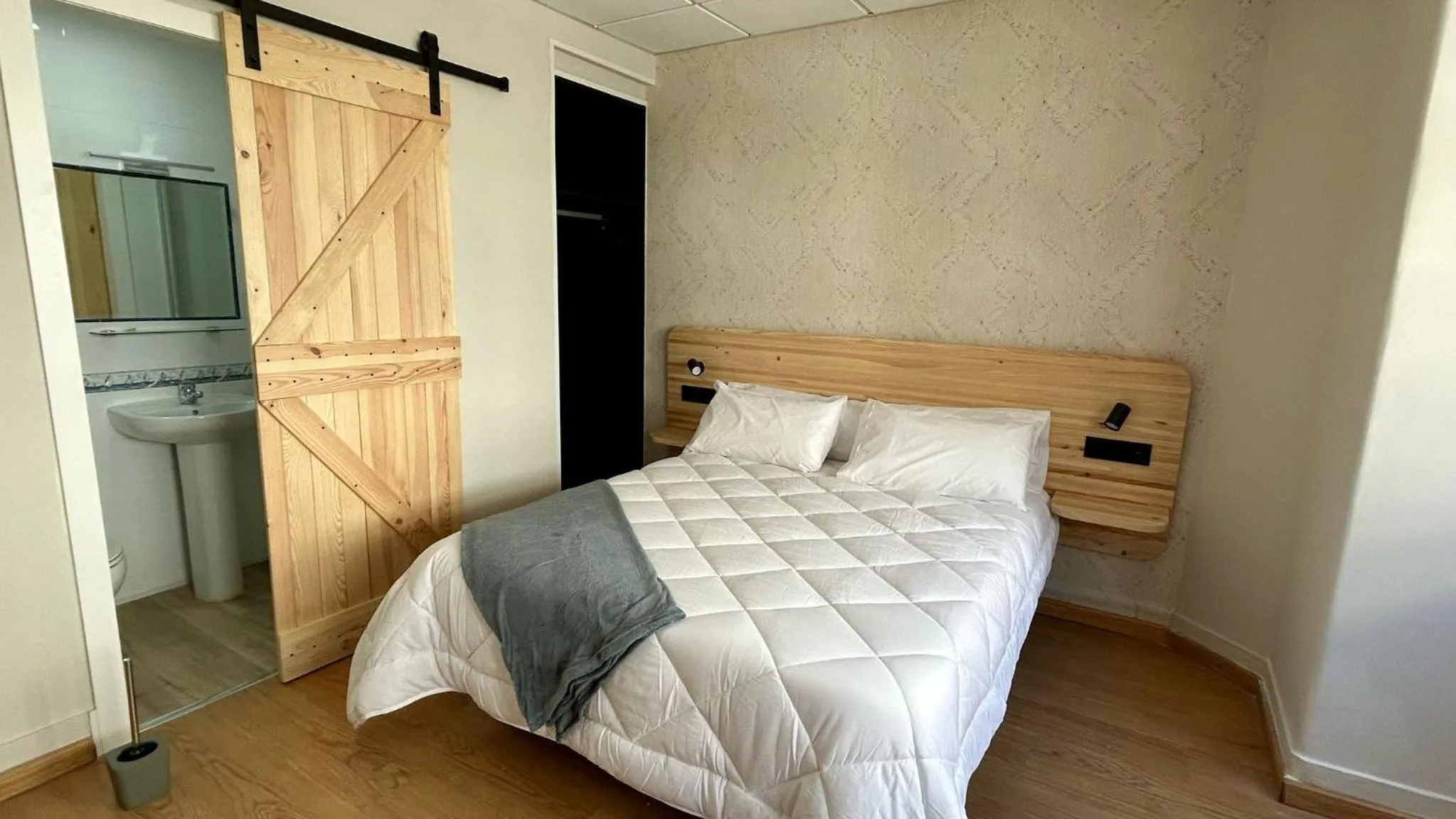 Bed in Hotel Nautico