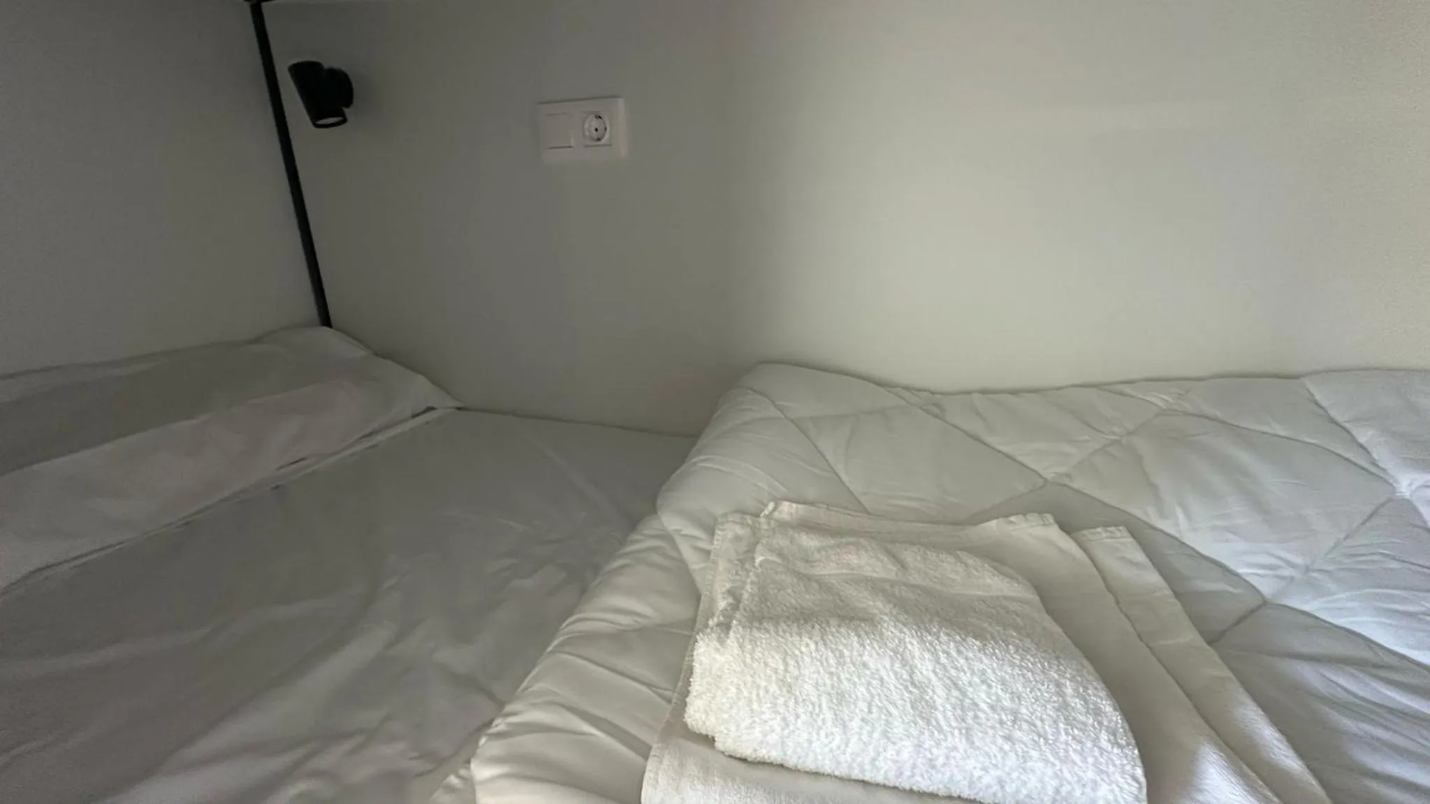 Bed in Hotel Nautico