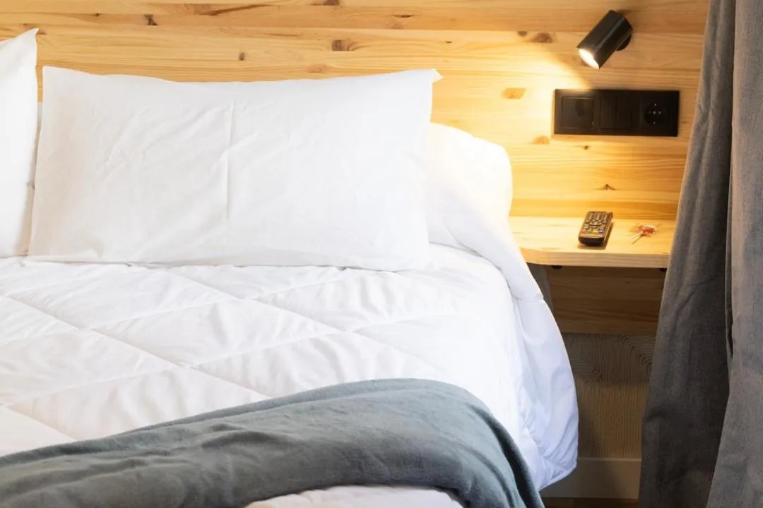 Bed in Hotel Nautico