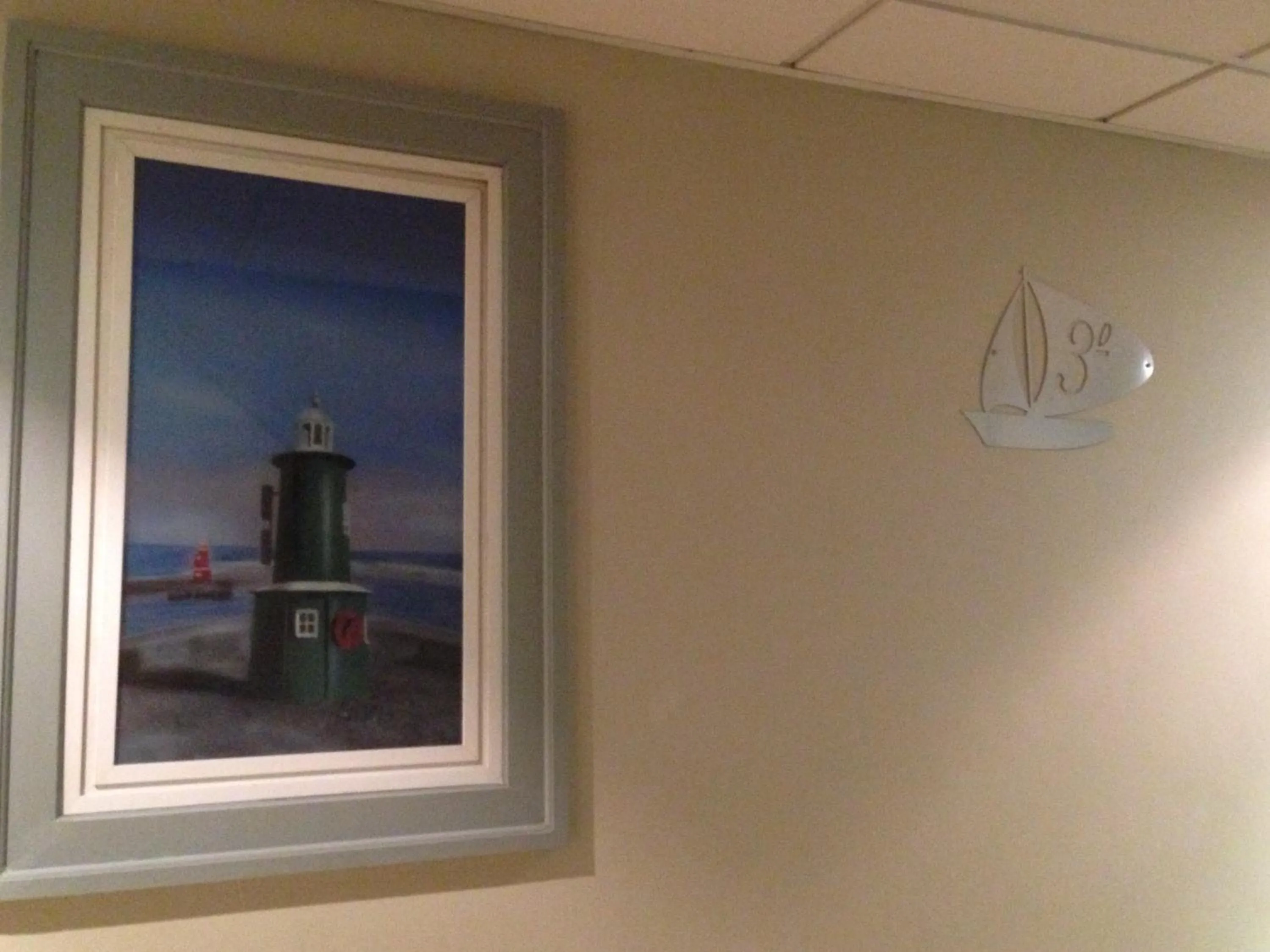 Decorative detail in Hotel Nautico