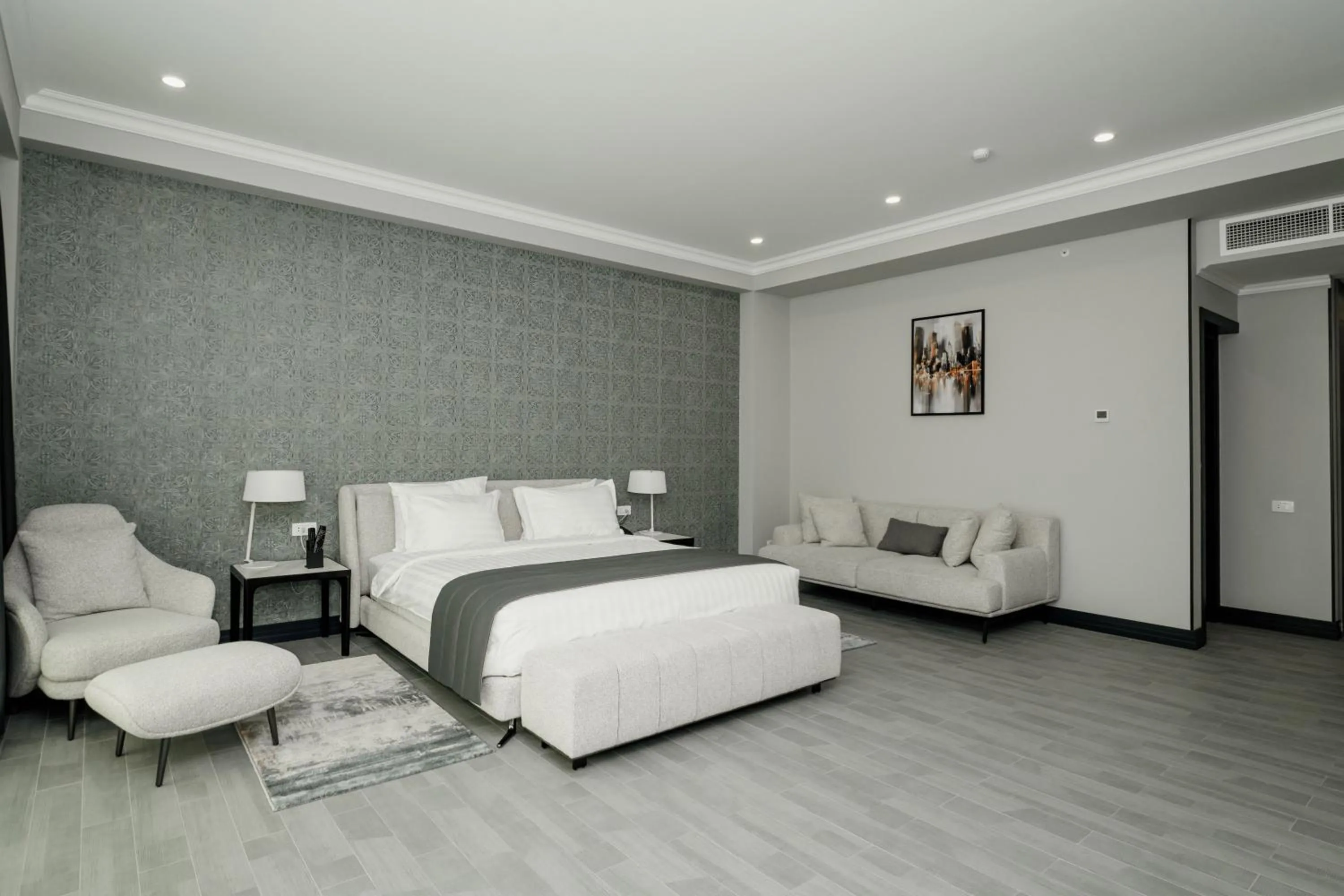 Photo of the whole room, Bed in Hills Resort Hotel