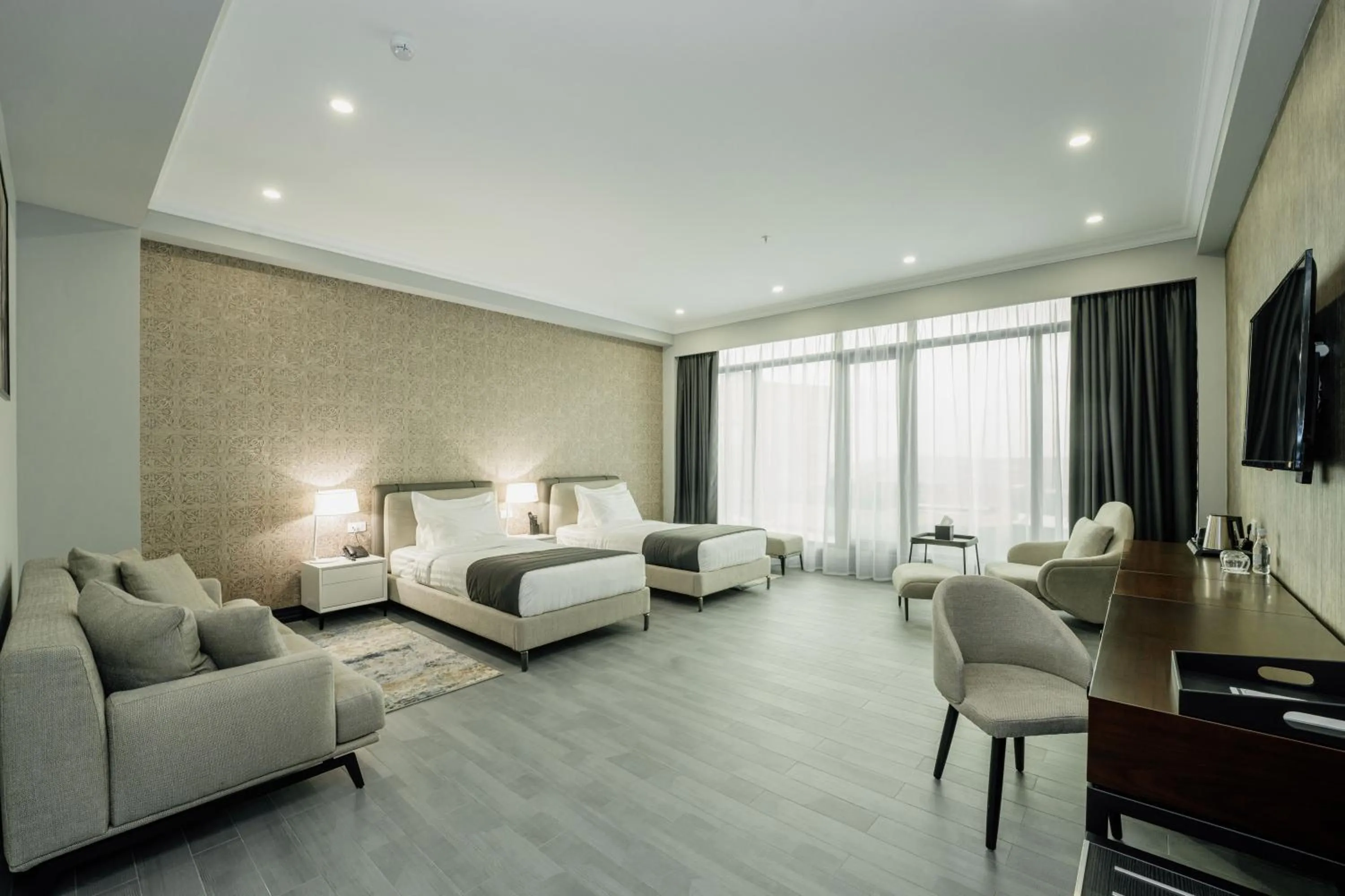 Photo of the whole room, Bed in Hills Resort Hotel