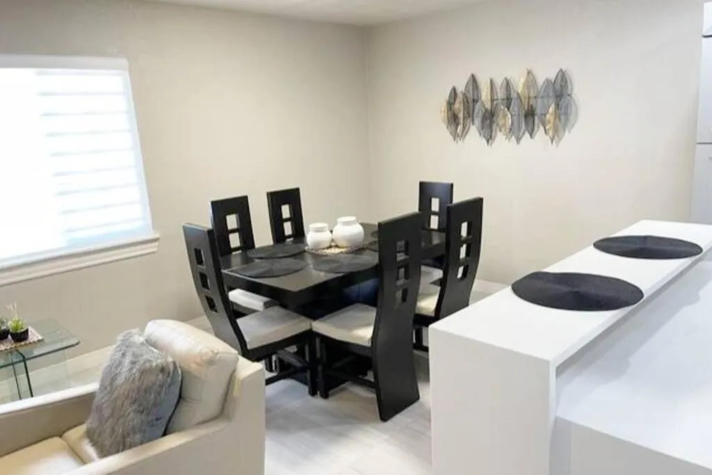 Seating area in My Cozy Duplex B in the heart of West Side