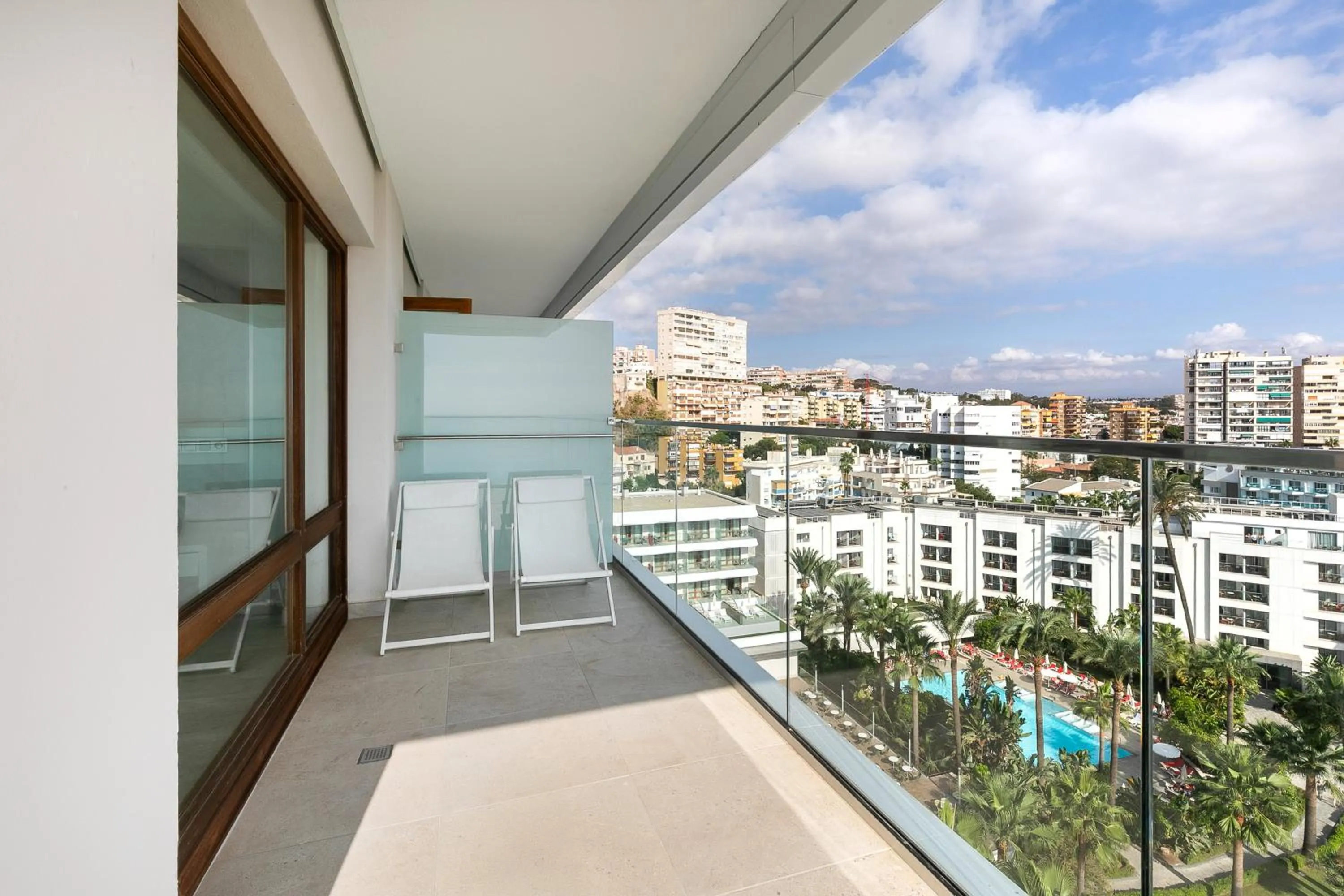 Balcony/Terrace in Sol Torremolinos - Don Pablo