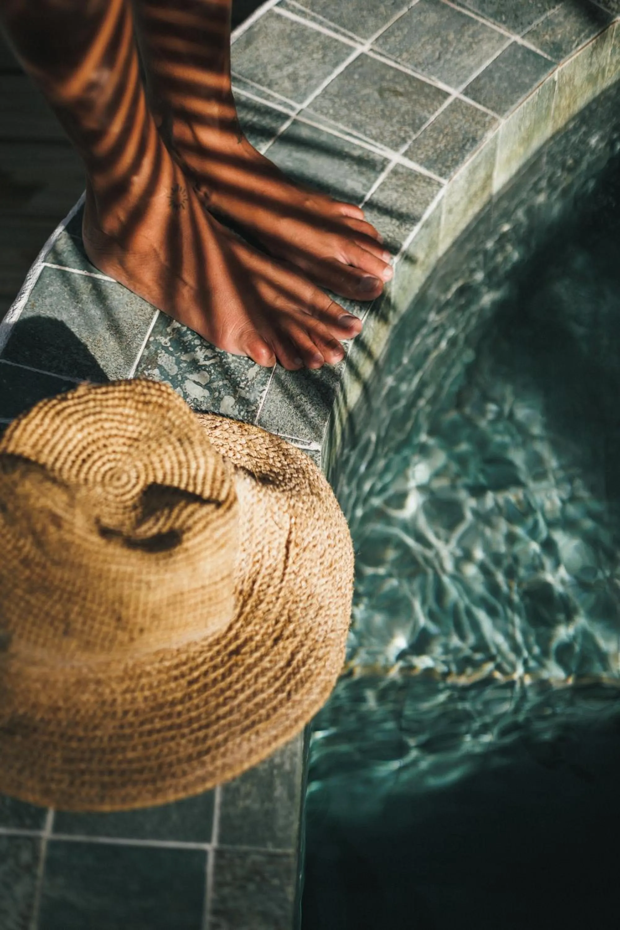 Pool view in Pousada Villa Cacau