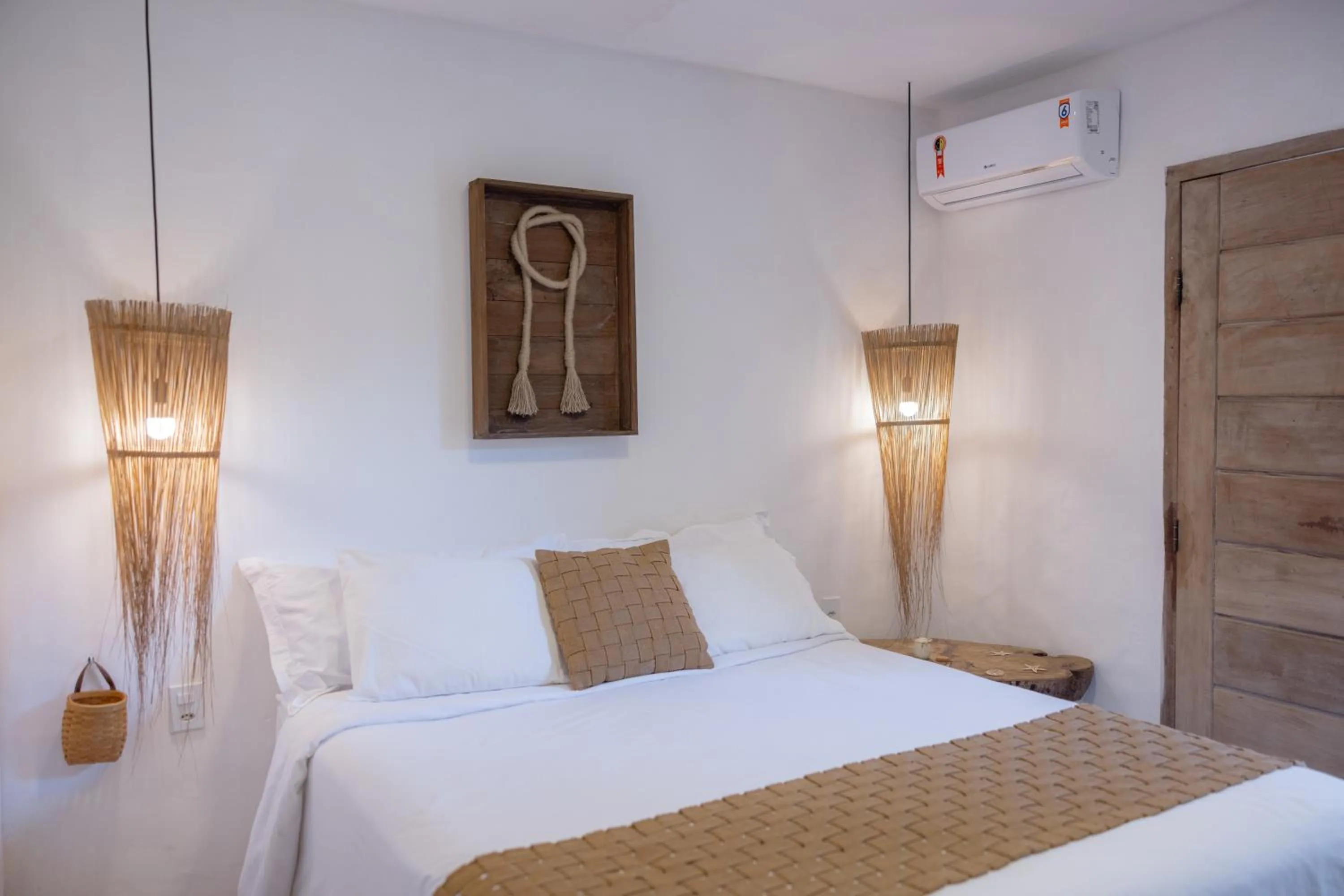 Bed in Pousada Villa Cacau